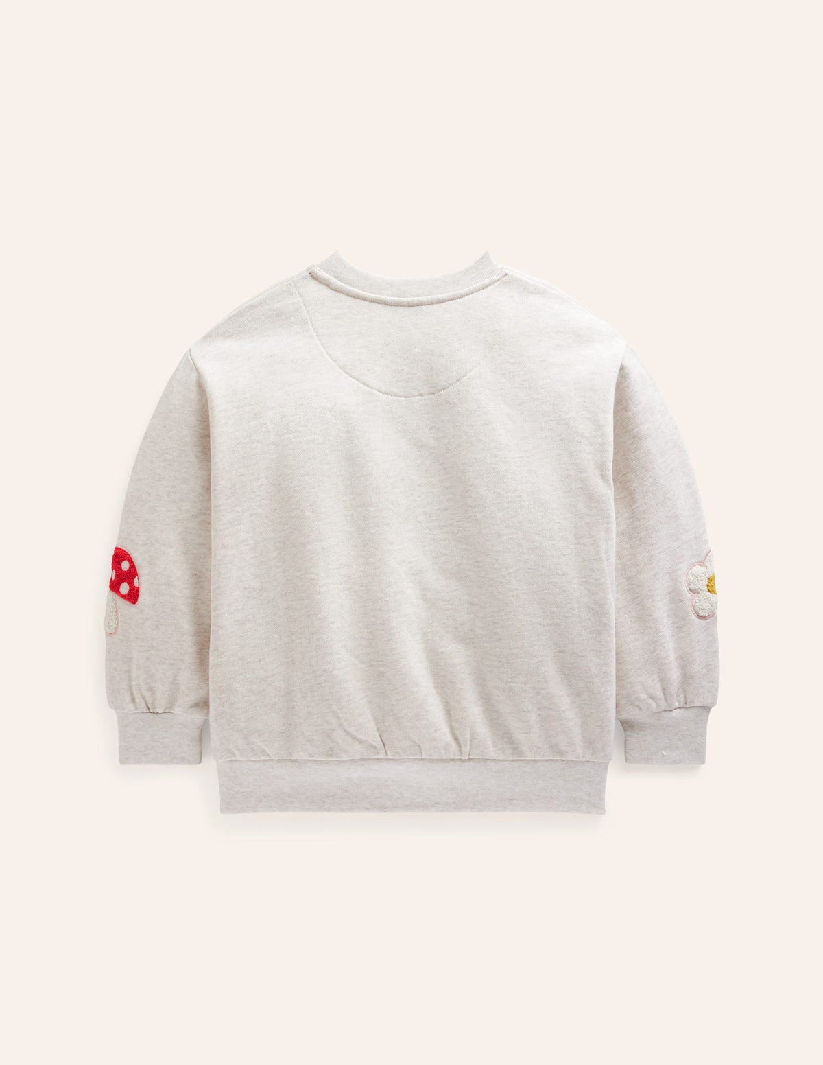 Sweat graphique en bouclé-Avoine - Image 2