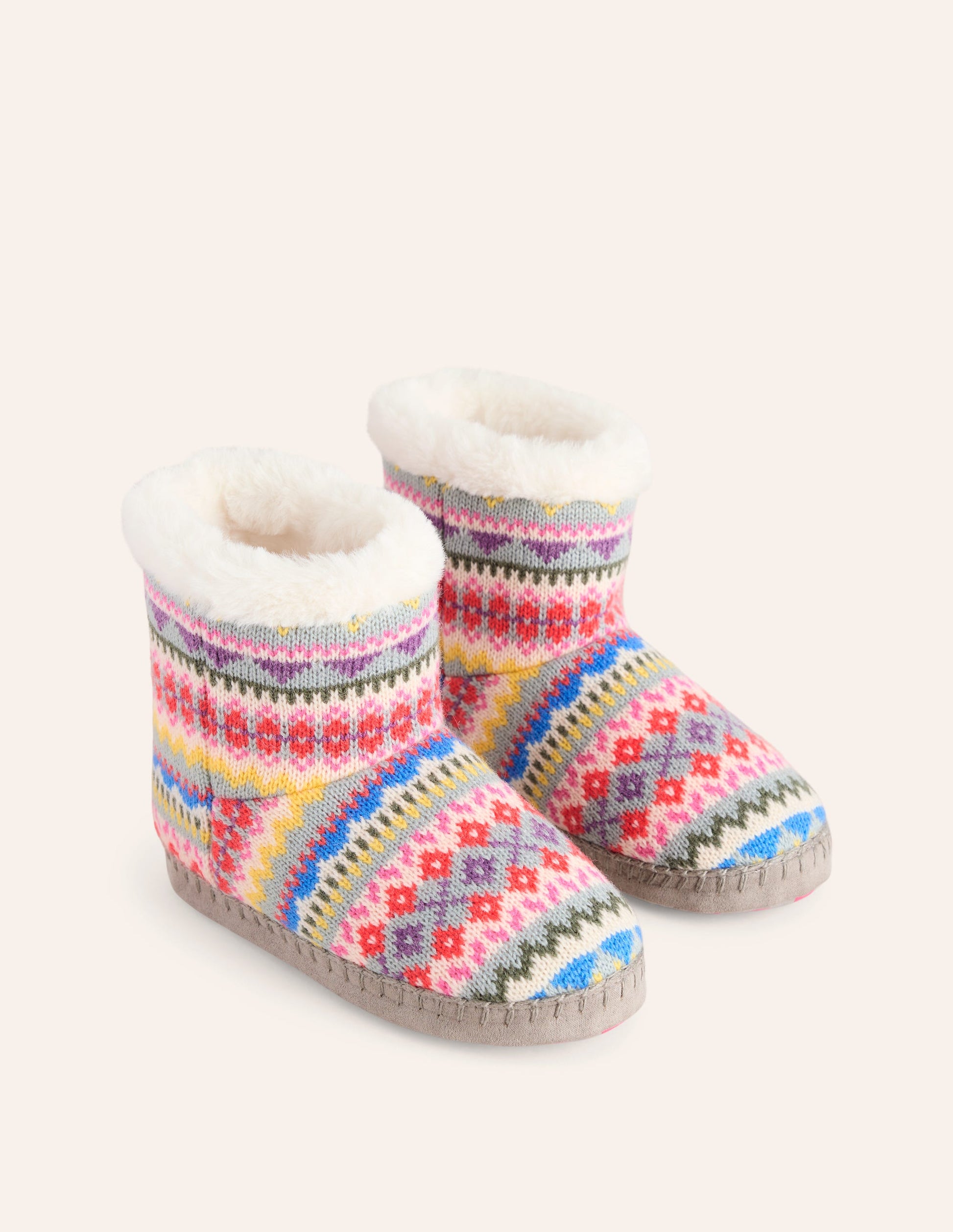 Fair-Isle-Hausstiefel-Waterfall Flowerbed-2