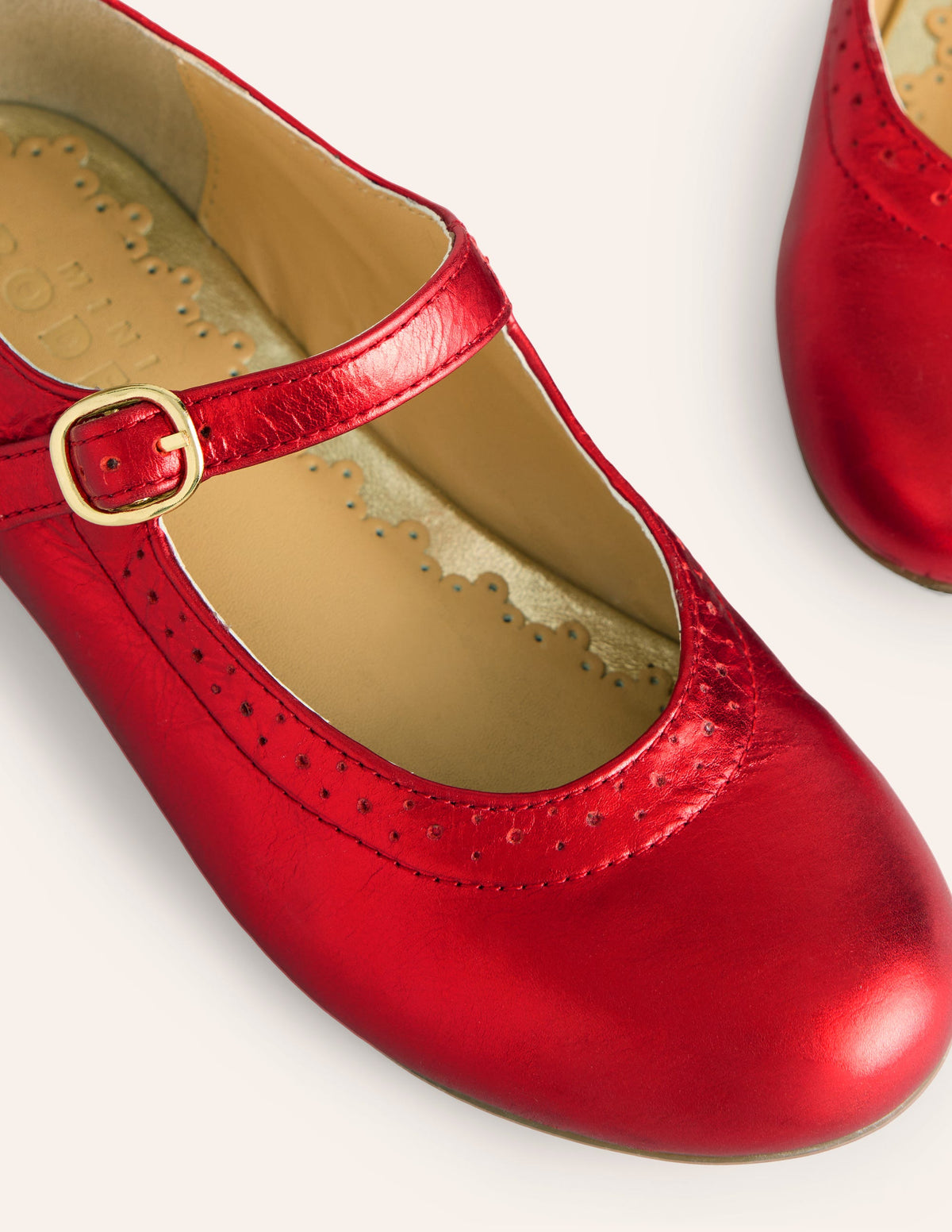 Mary Janes aus Leder-Rot-Metallic-3