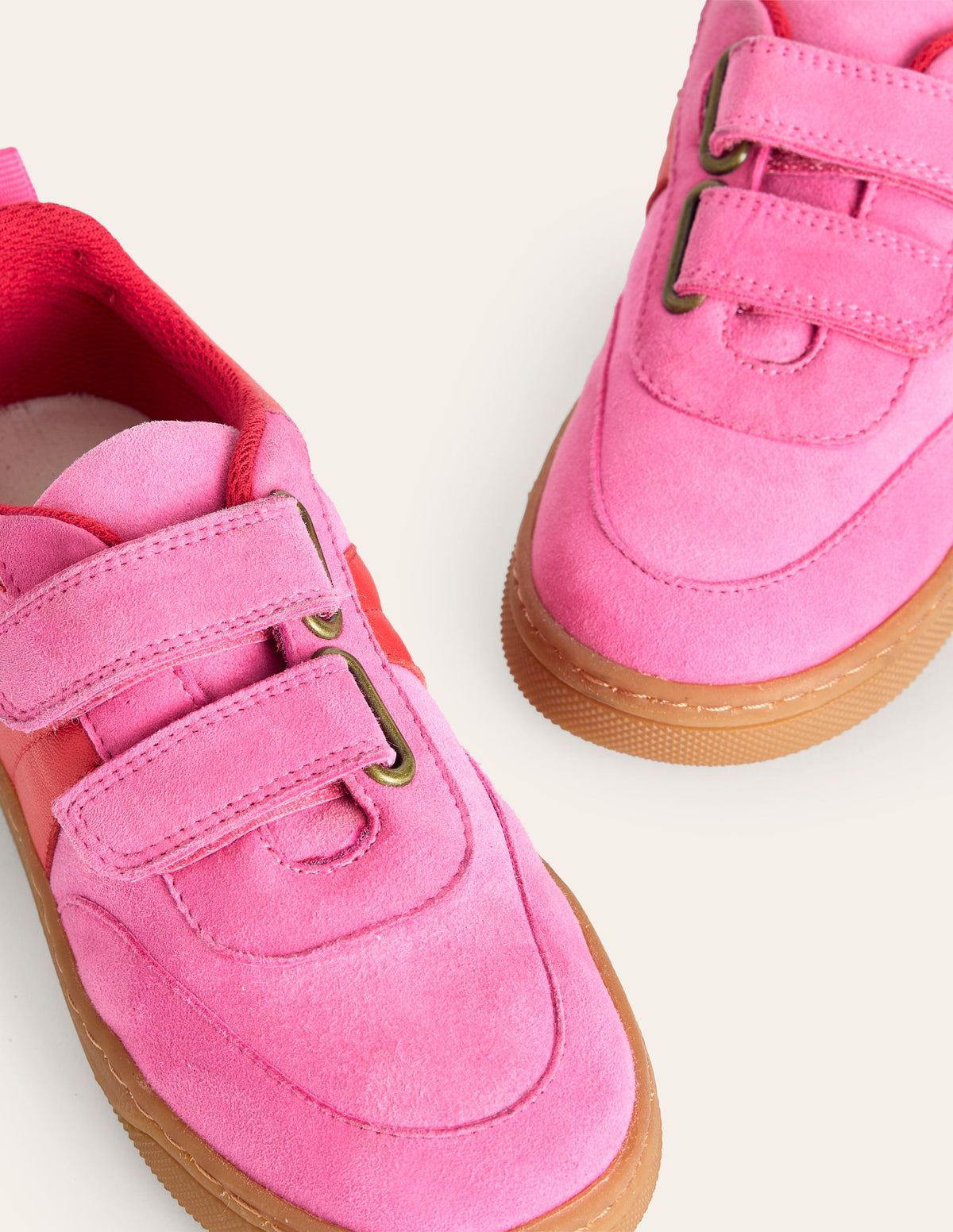 Mini Erin Sneaker-Rosa Blockfarben-3
