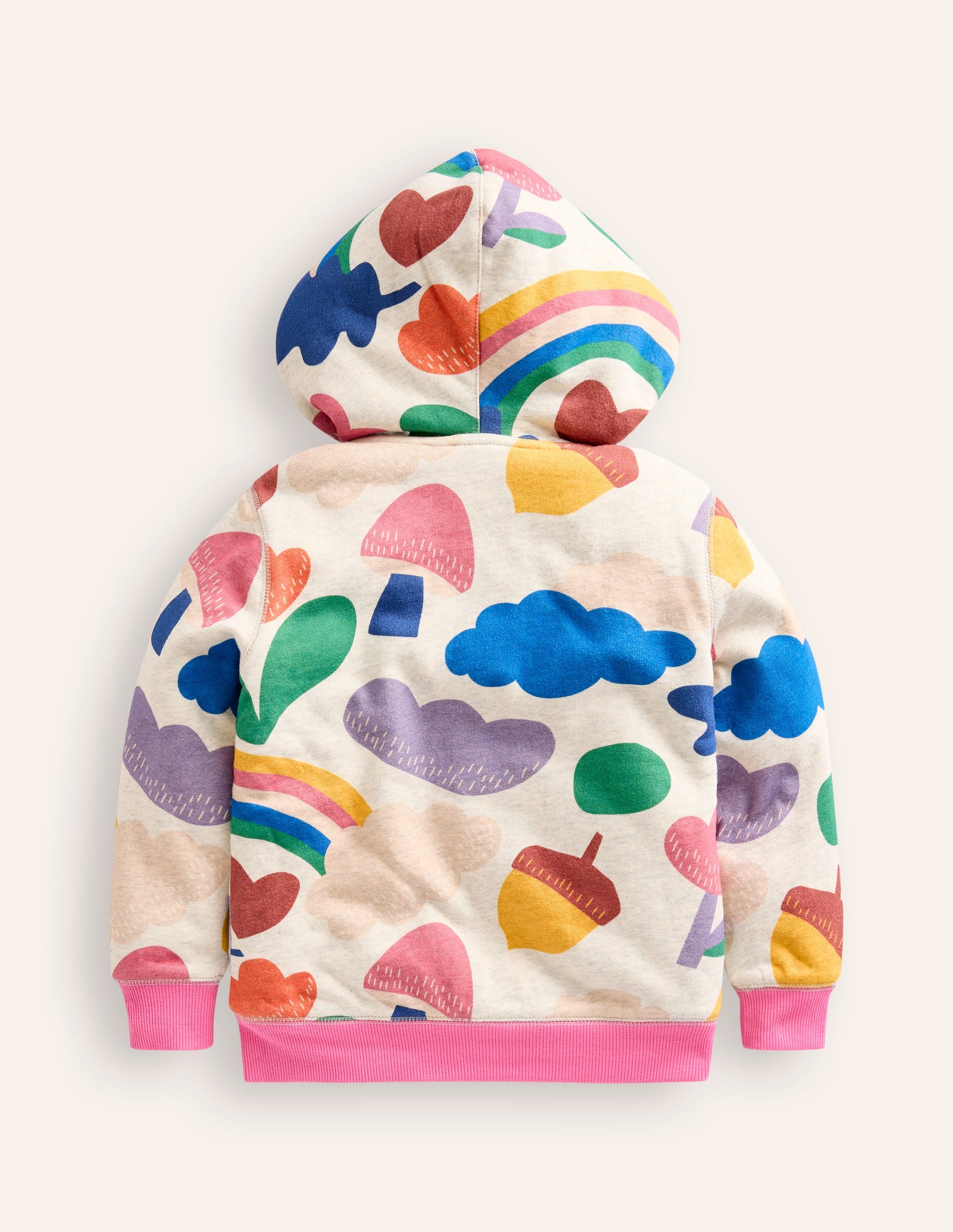 Kapuzenpullover mit Zottelfutter-Anemone-2
