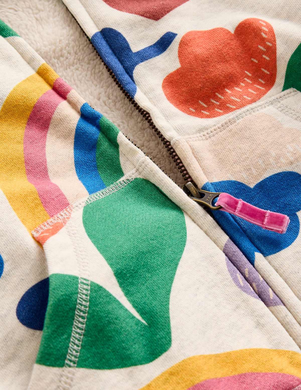 Kapuzenpullover mit Zottelfutter-Anemone - Image 3