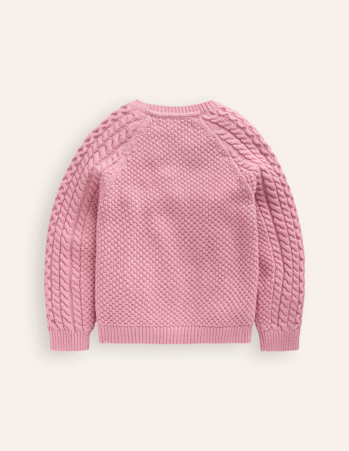 Cardigan torsadé-Rose vintage - Image 2