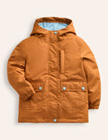 Manteau imperméable 4-en-1-Caramel