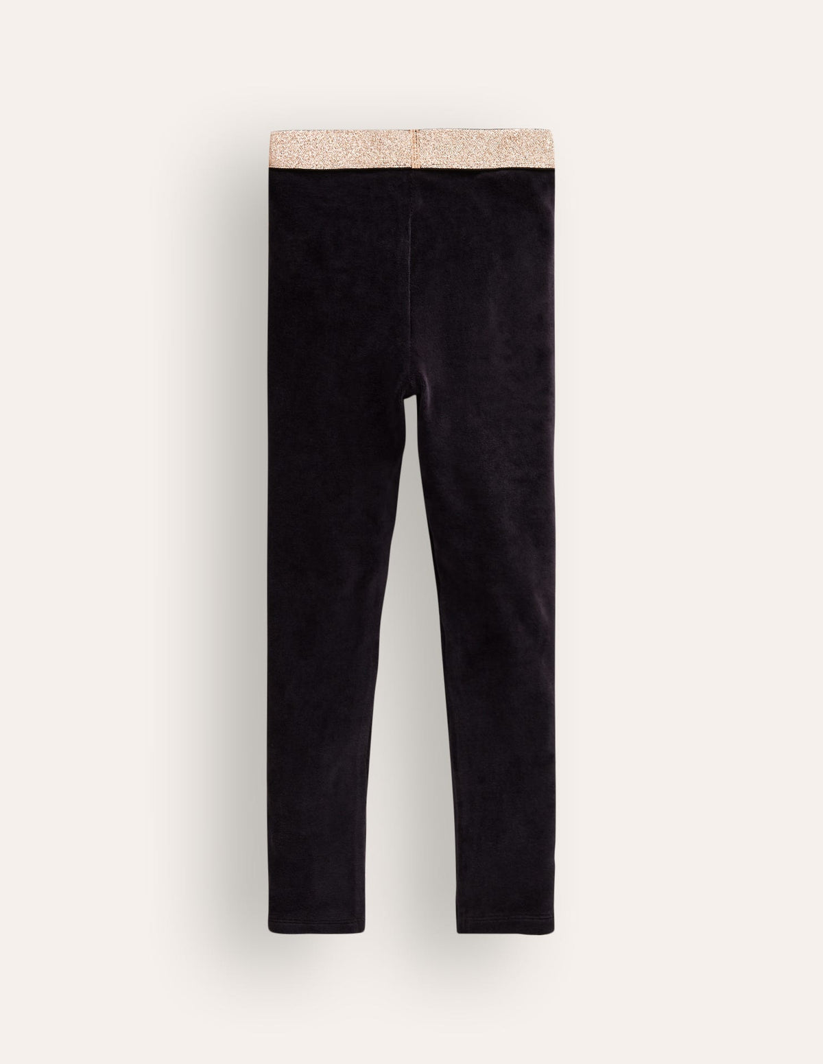 Leggings aus Samt-Schwarz-2