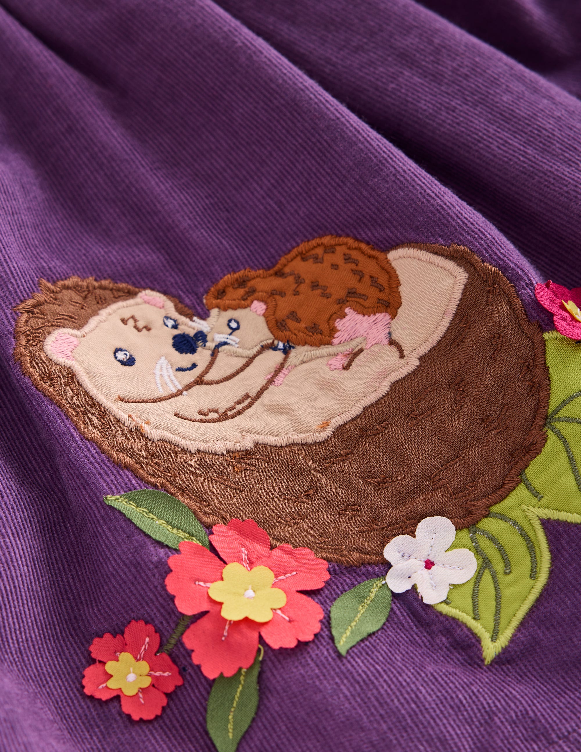 Jupe à appliqué-Hérissons violet mystique - Image 3
