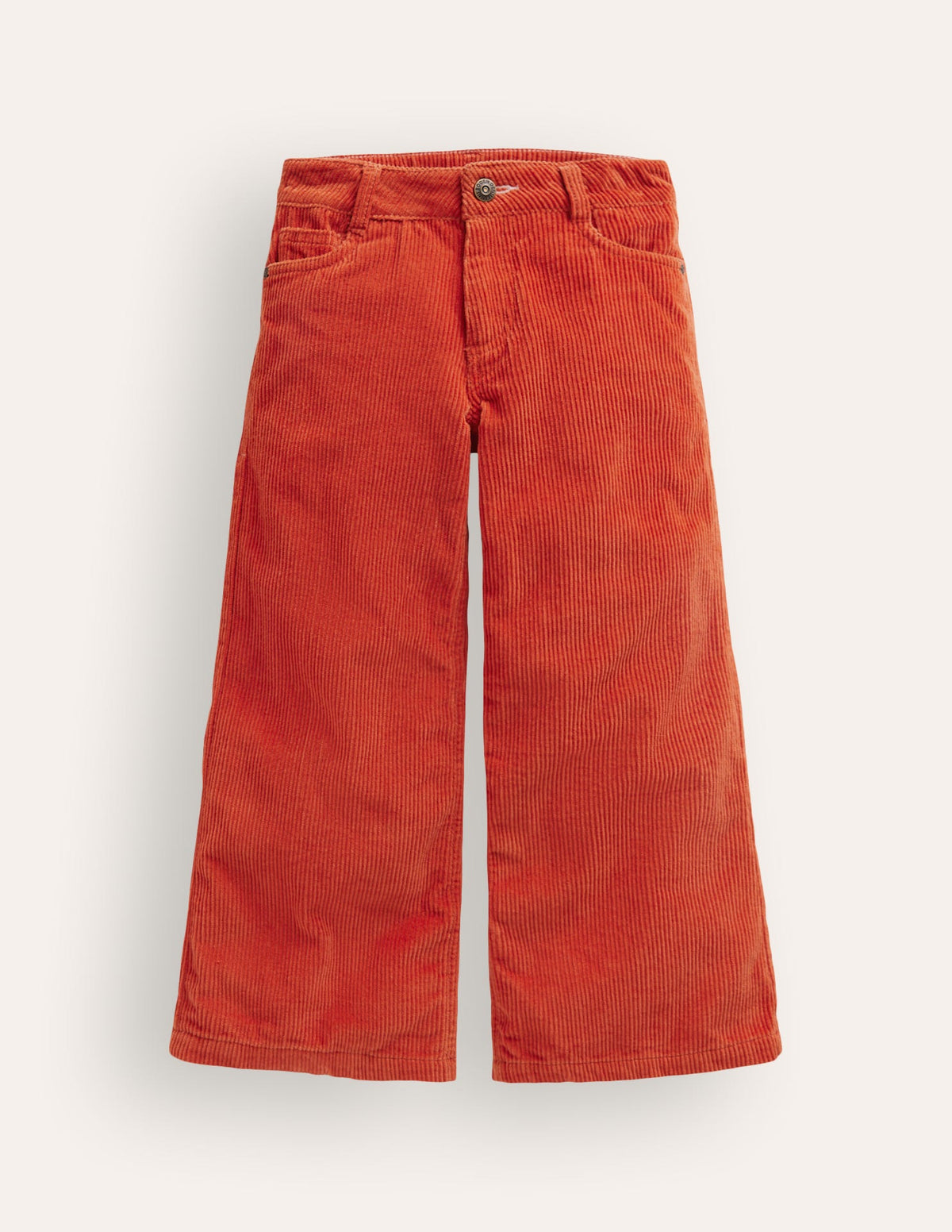 Jeans mit weitem Bein-Gebrannte Ockerorange - Image 1