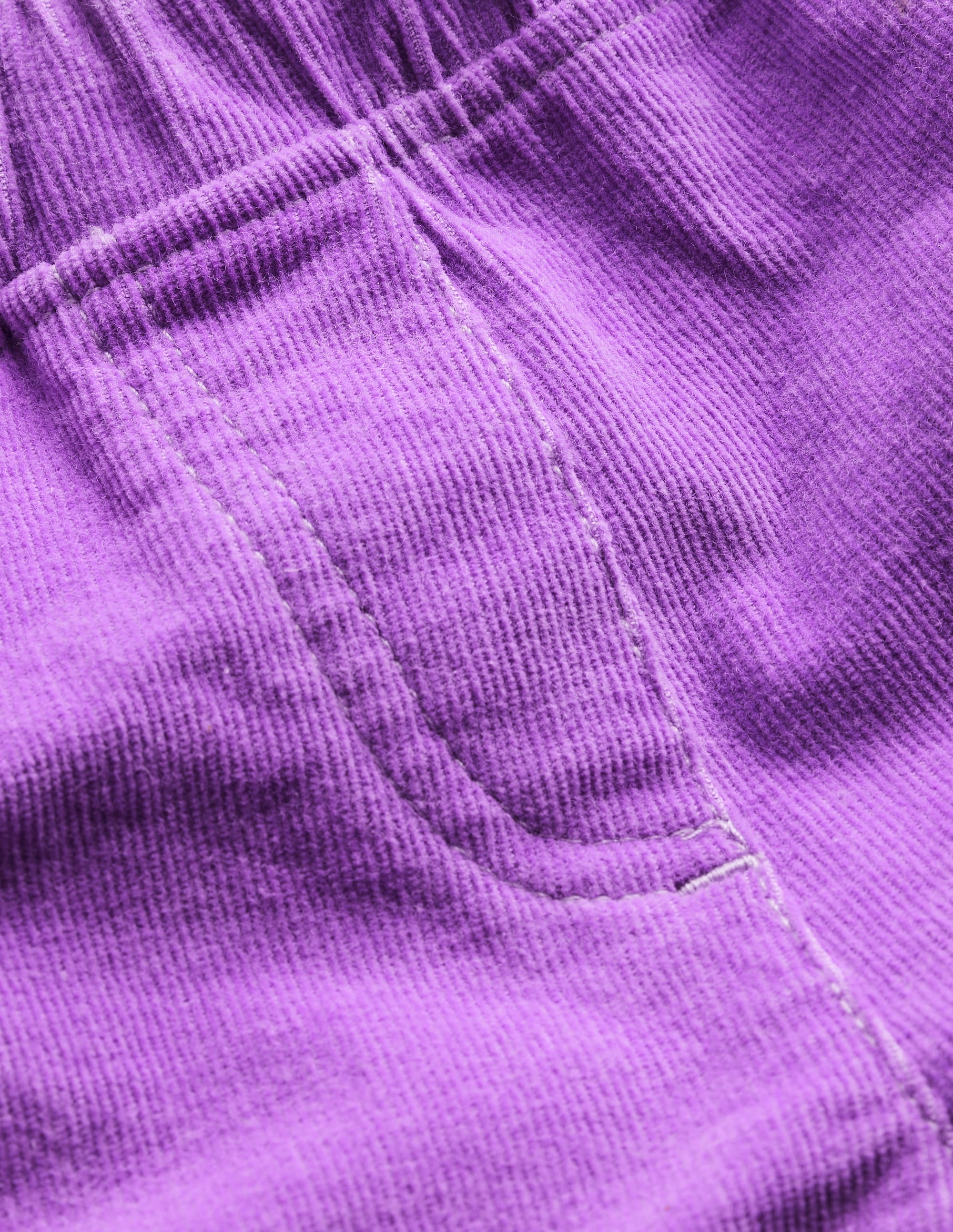 Leggings aus Cord-Asternlila - Image 3