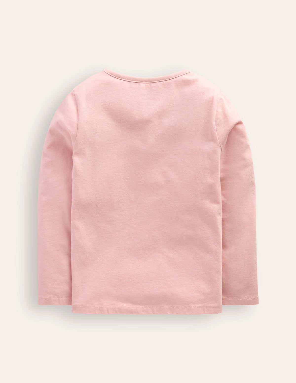 T-Shirt mit Grafikdruck-Kreiderosa Pilze-2