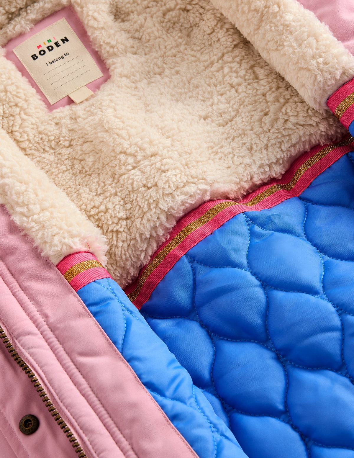 Parka classique imperméable-Almond Sparkle-5