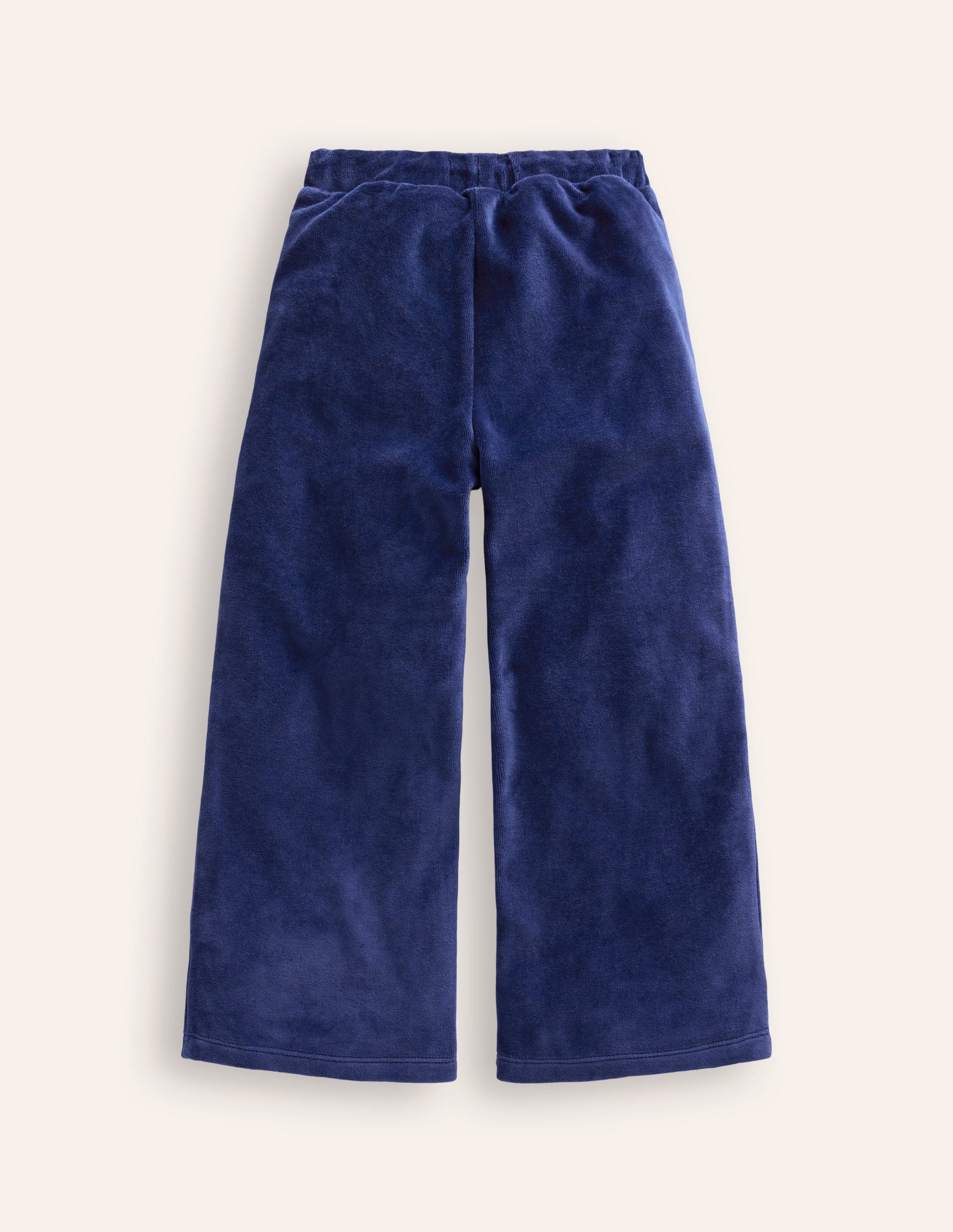 Samt-Jogginghose mit Herztasche-Aristocratic Blue/ Ivory Stripe-2