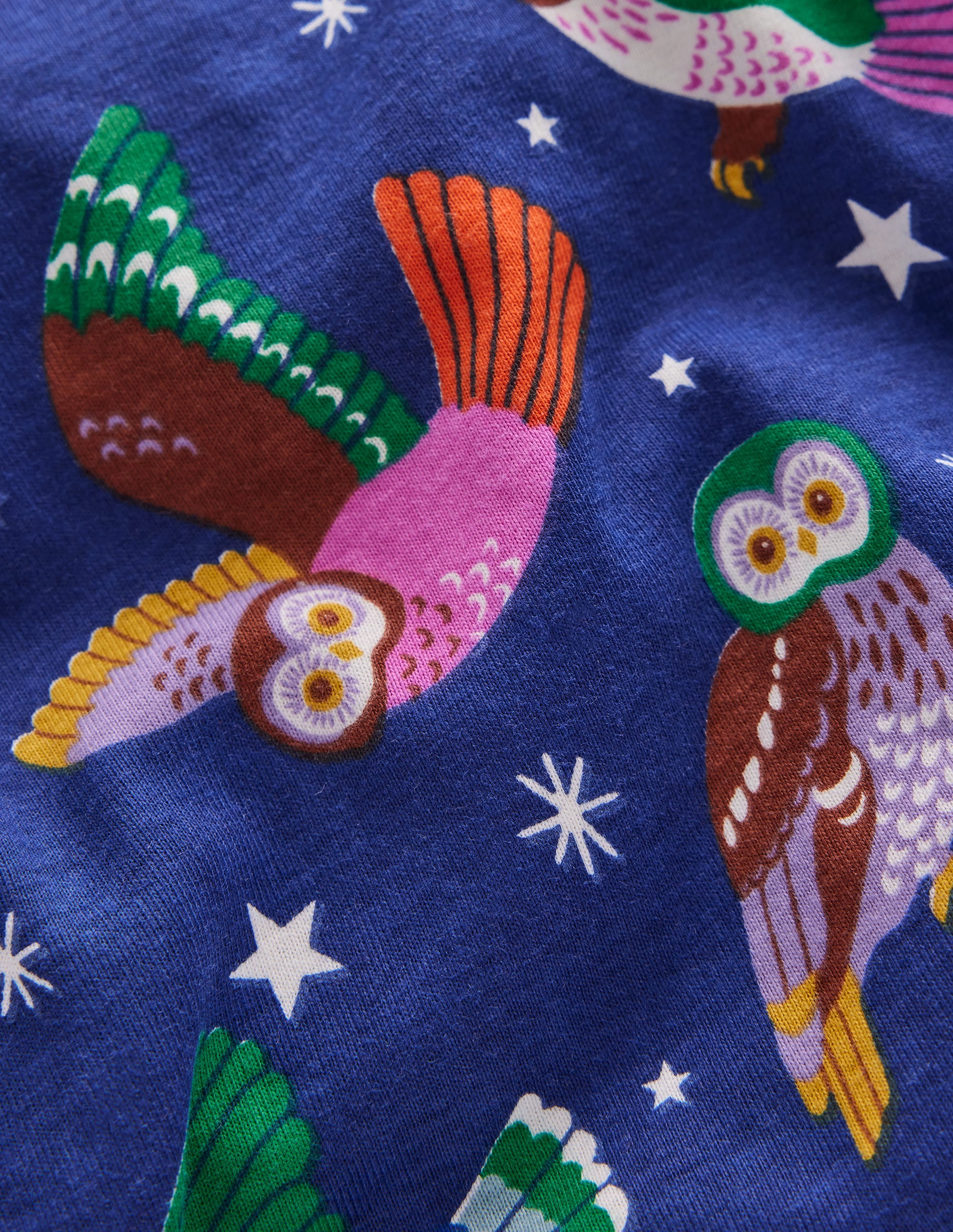 Pyjama phosphorescent douillet-Chouettes bleu tribord - Image 3