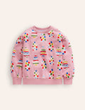 Lockeres Sweatshirt mit Druck-Abraham Moon Shetland Wool