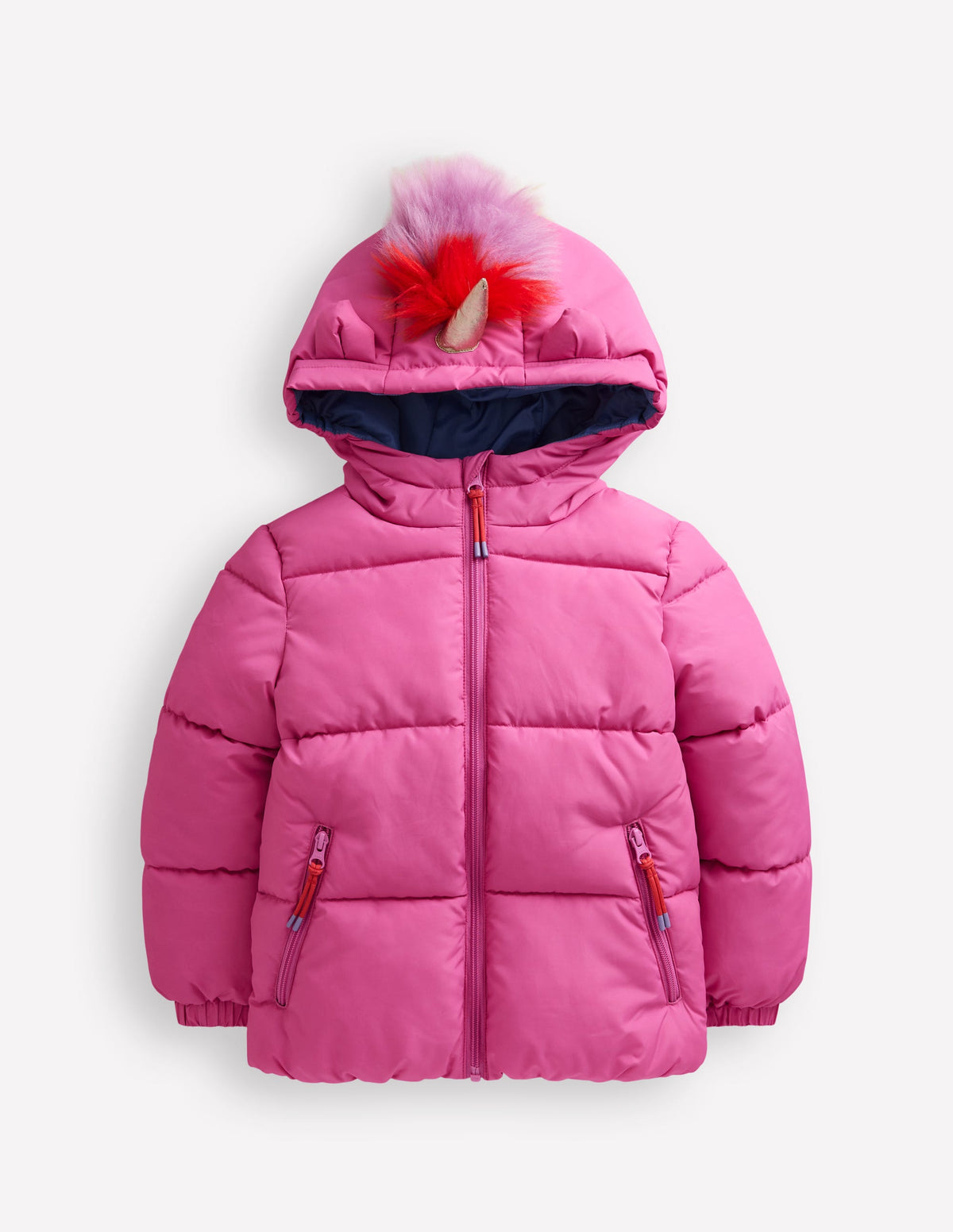 Origineller wattierter Mantel-Rosa, Einhorn - Image 1