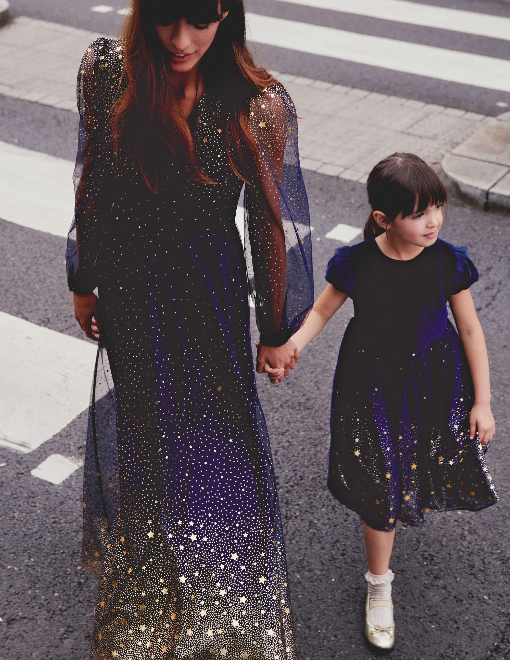 Esther Partykleid in Metallic-Optik-Anemone - Image 4