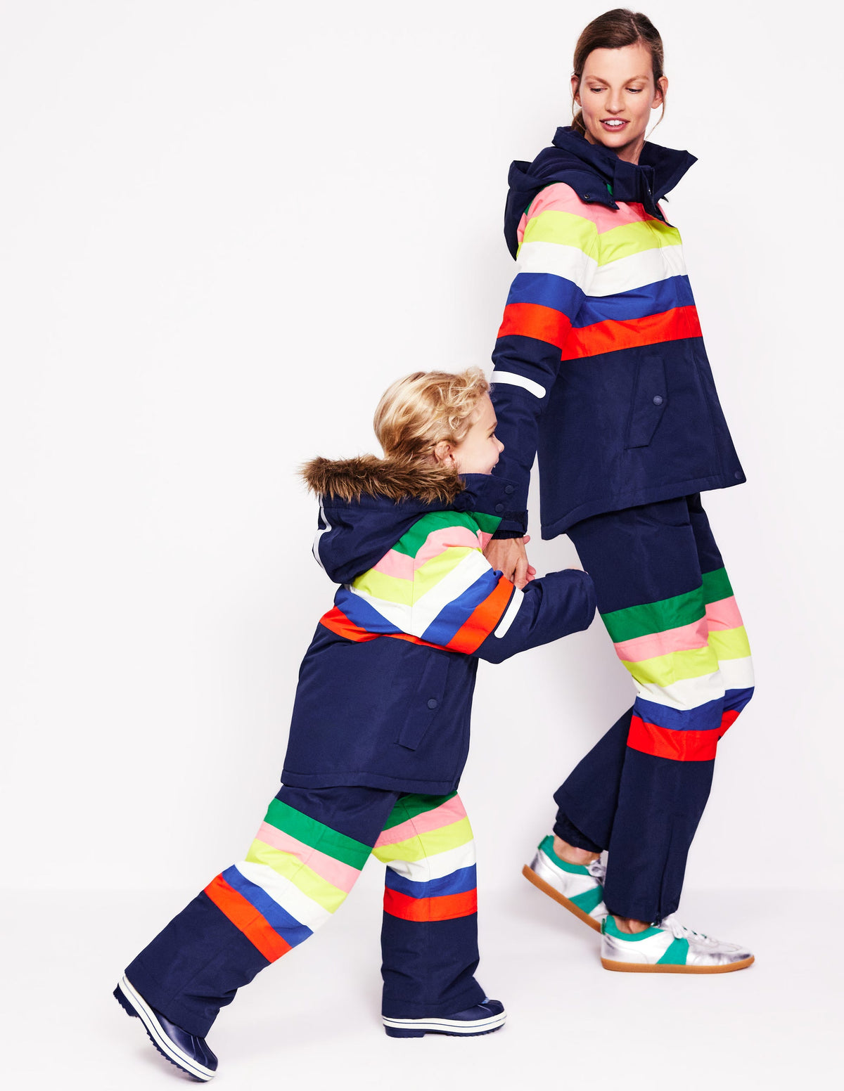 All Weather Waterproof Trouser-Rainbow Stripe-3