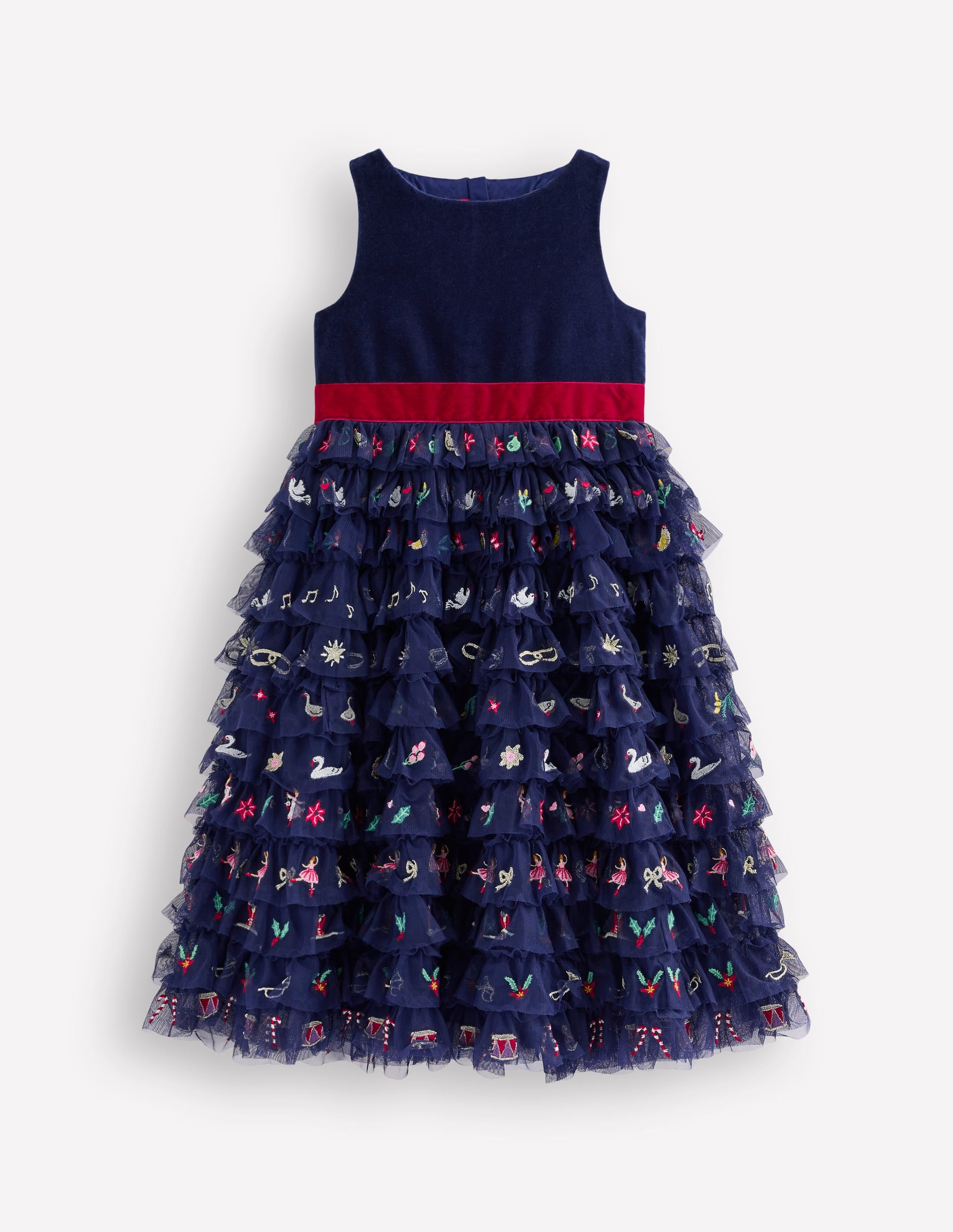 12 Days of Christmas Dress-College Navy - Image 1