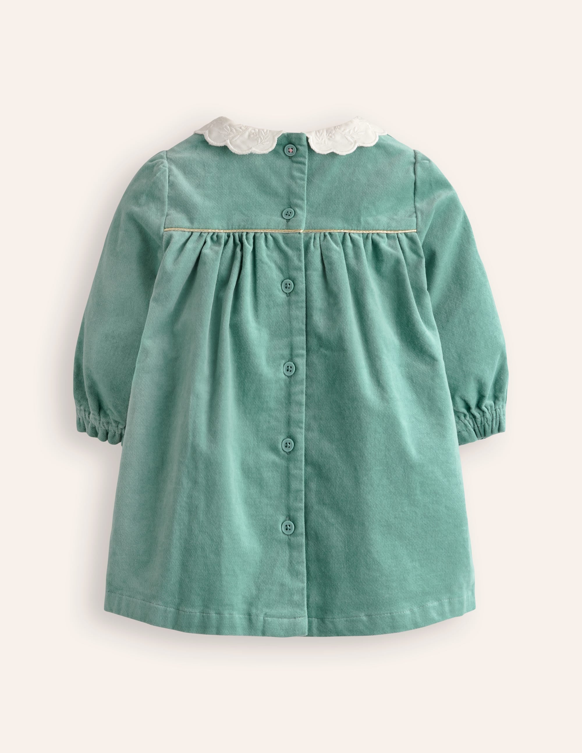 Velvet Dress-Eucalyptus - Image 2