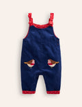 Latzhose mit Tasche-Multi Bunnies