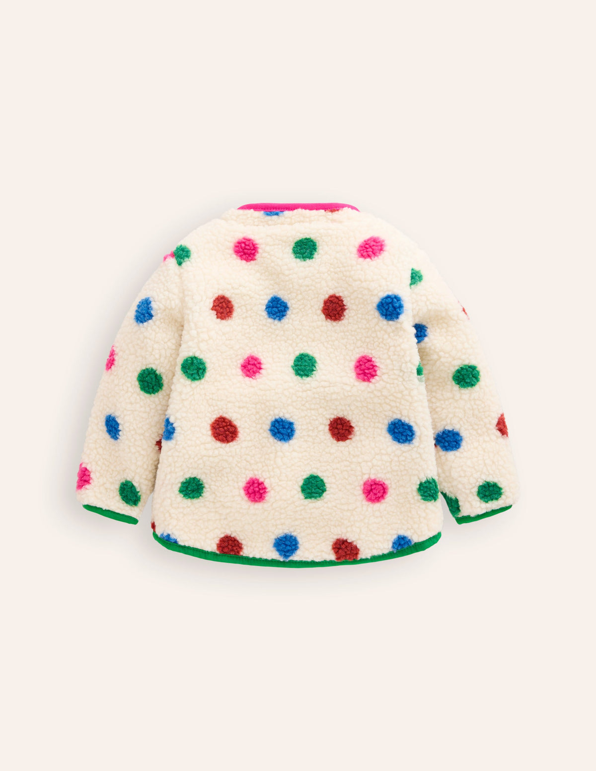 Cosy Borg Jacket-Multi Spot - Image 2