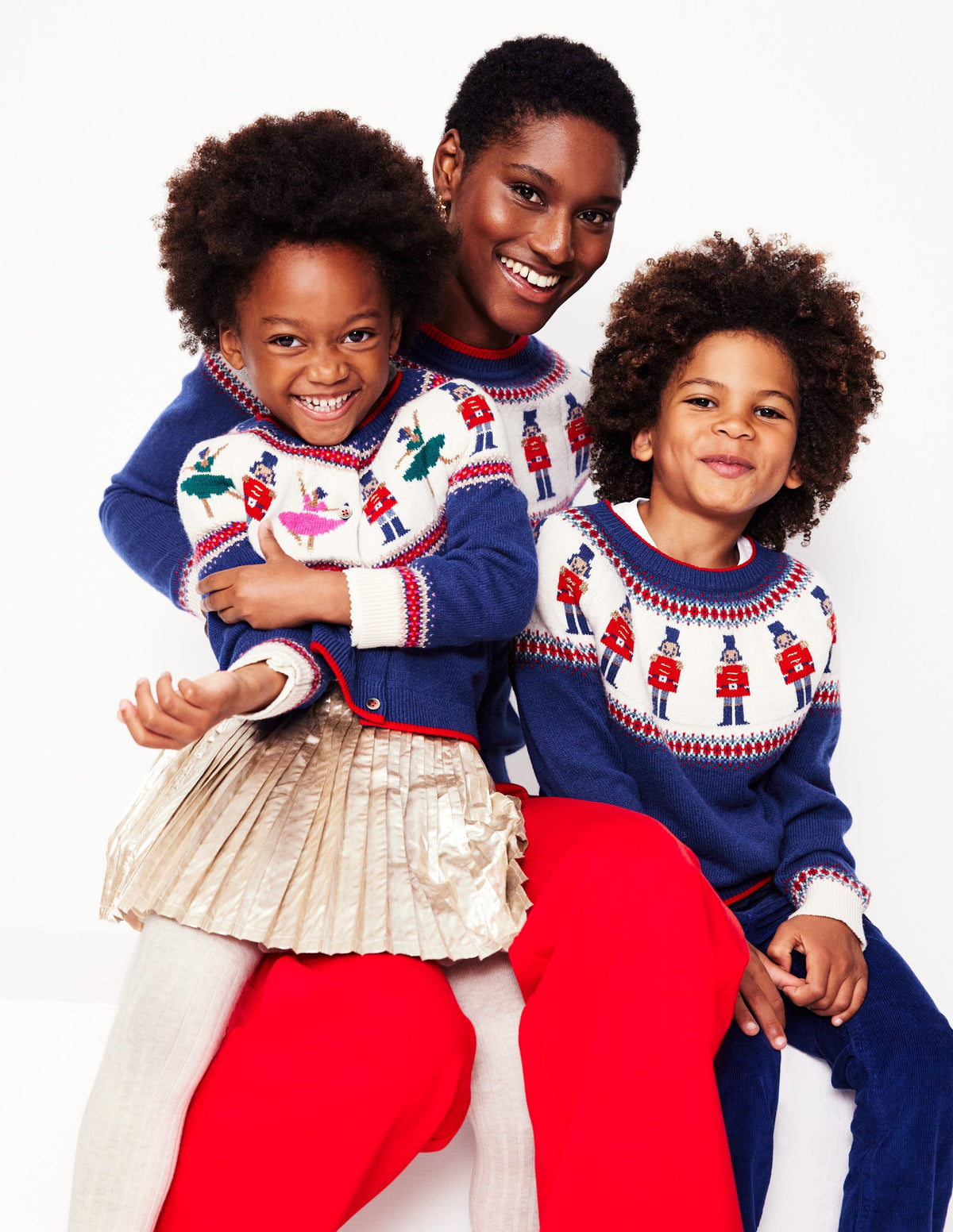 Fair-Isle-Pullover-Saphirblau Nussknacker-4