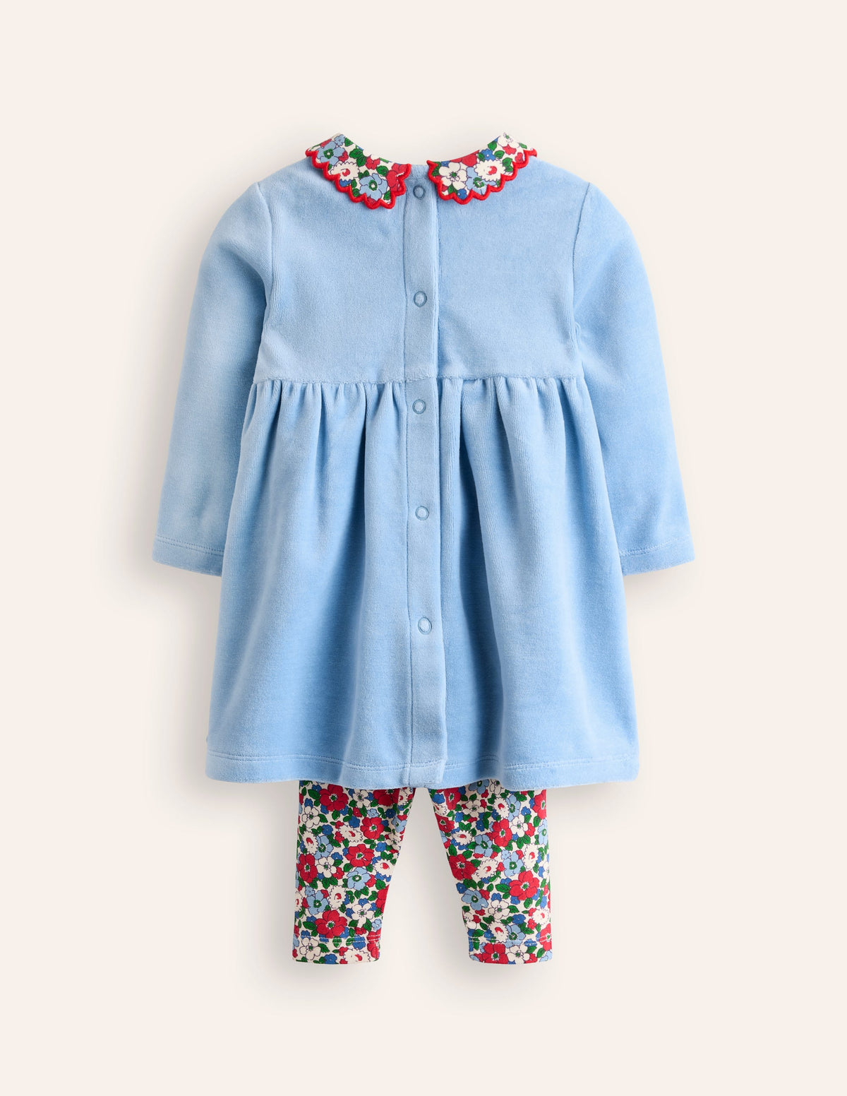 Set mit Samtkleid-Multi Spring Meadow - Image 2