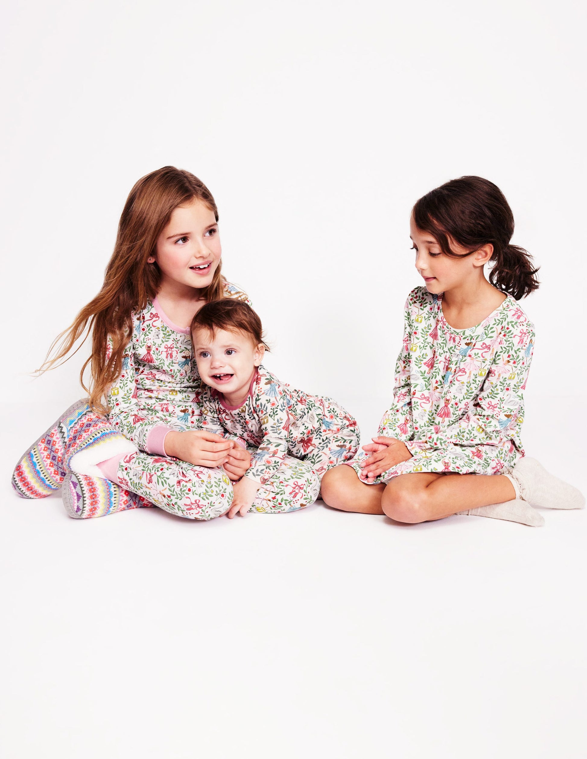 Snug Long John Pyjamas-Ivory Ballet Toile-4