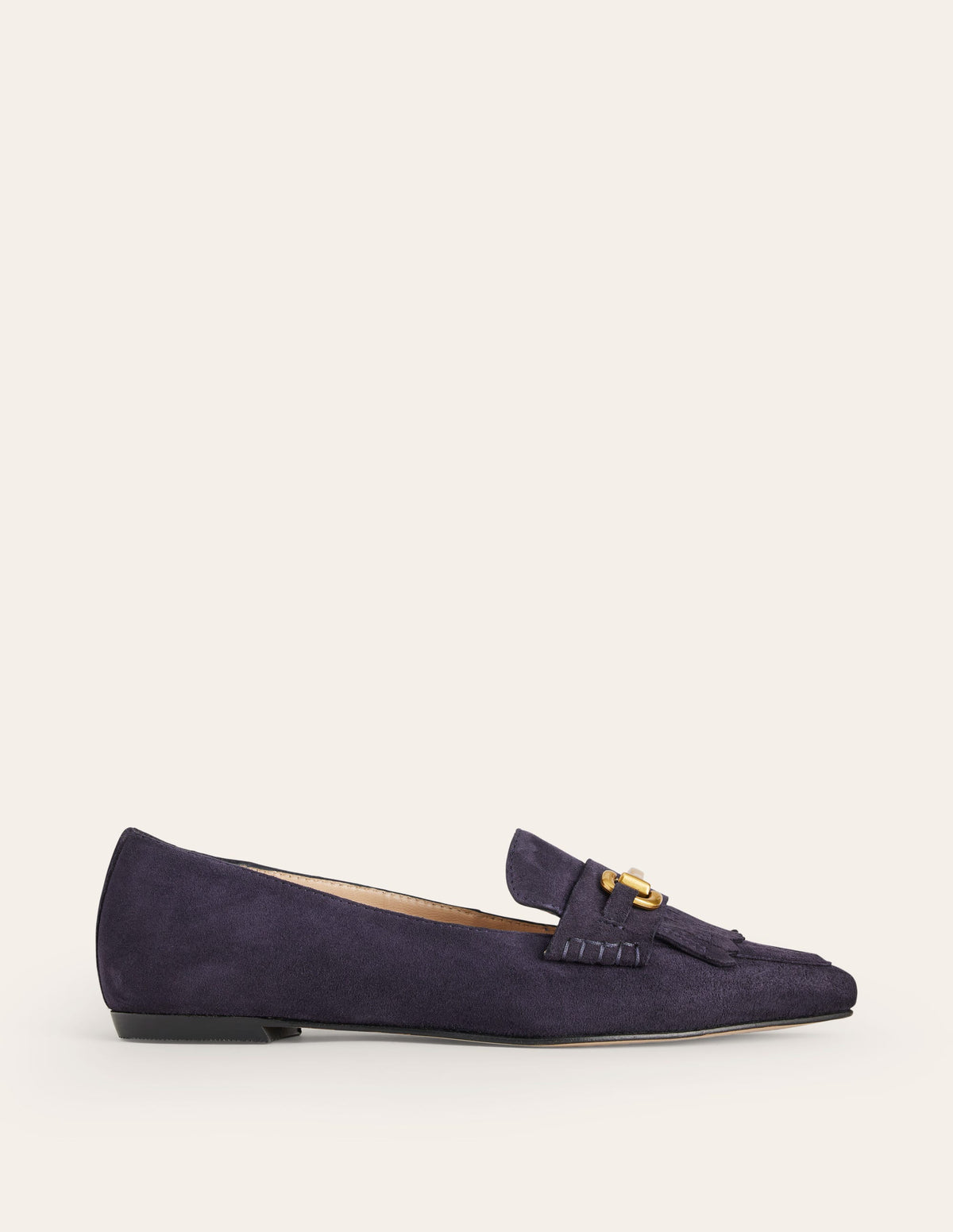 Iris Ghillie-Loafer-Marineblau Veloursleder - Image 2