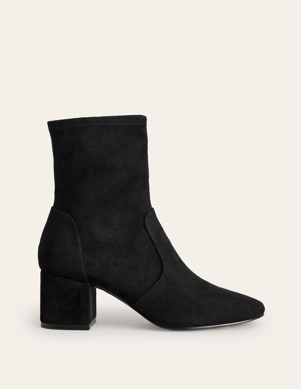 Stretch-Stiefeletten-Schwarz - Image 1