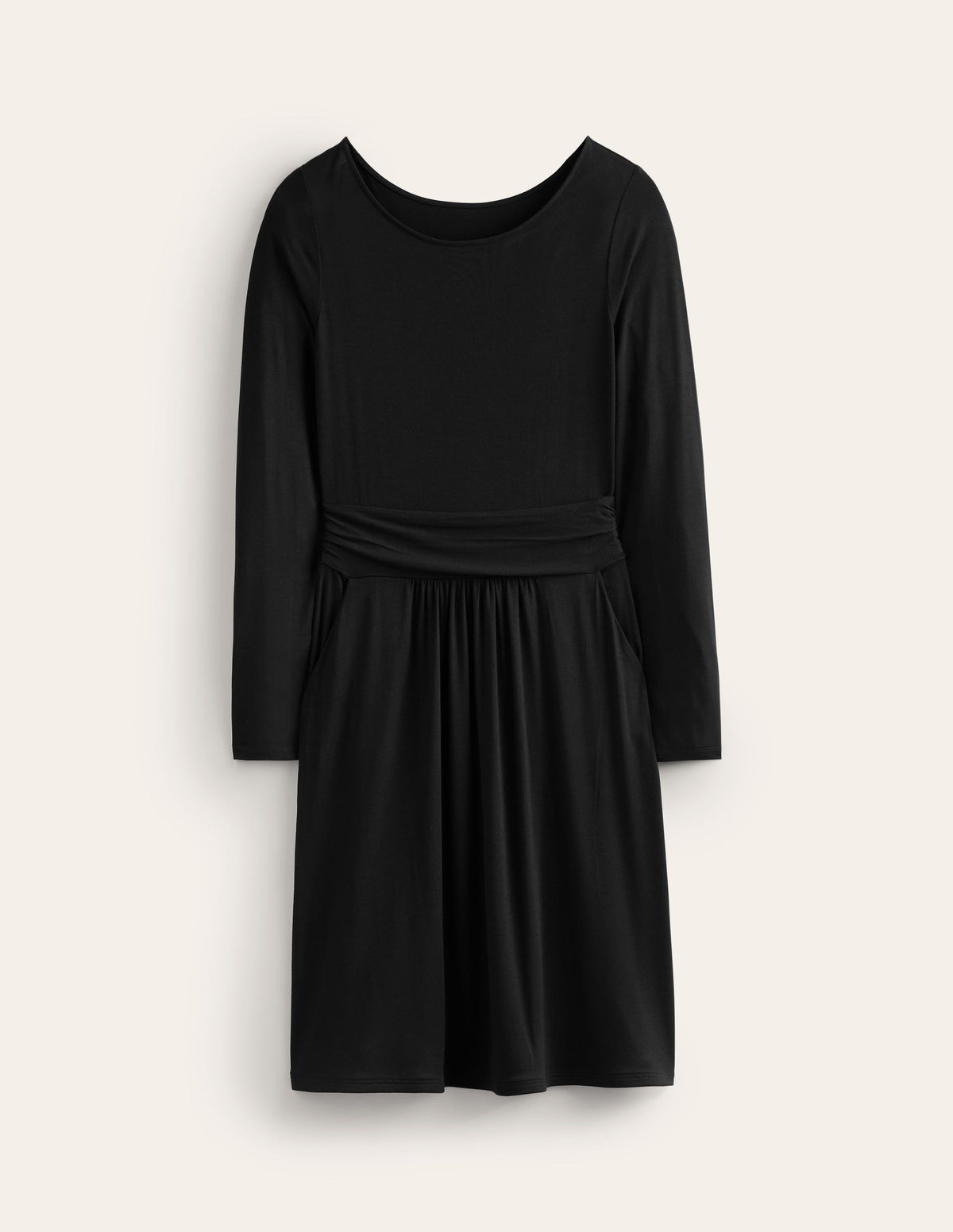 Robe Amelie à manches longues-Noir - Image 5