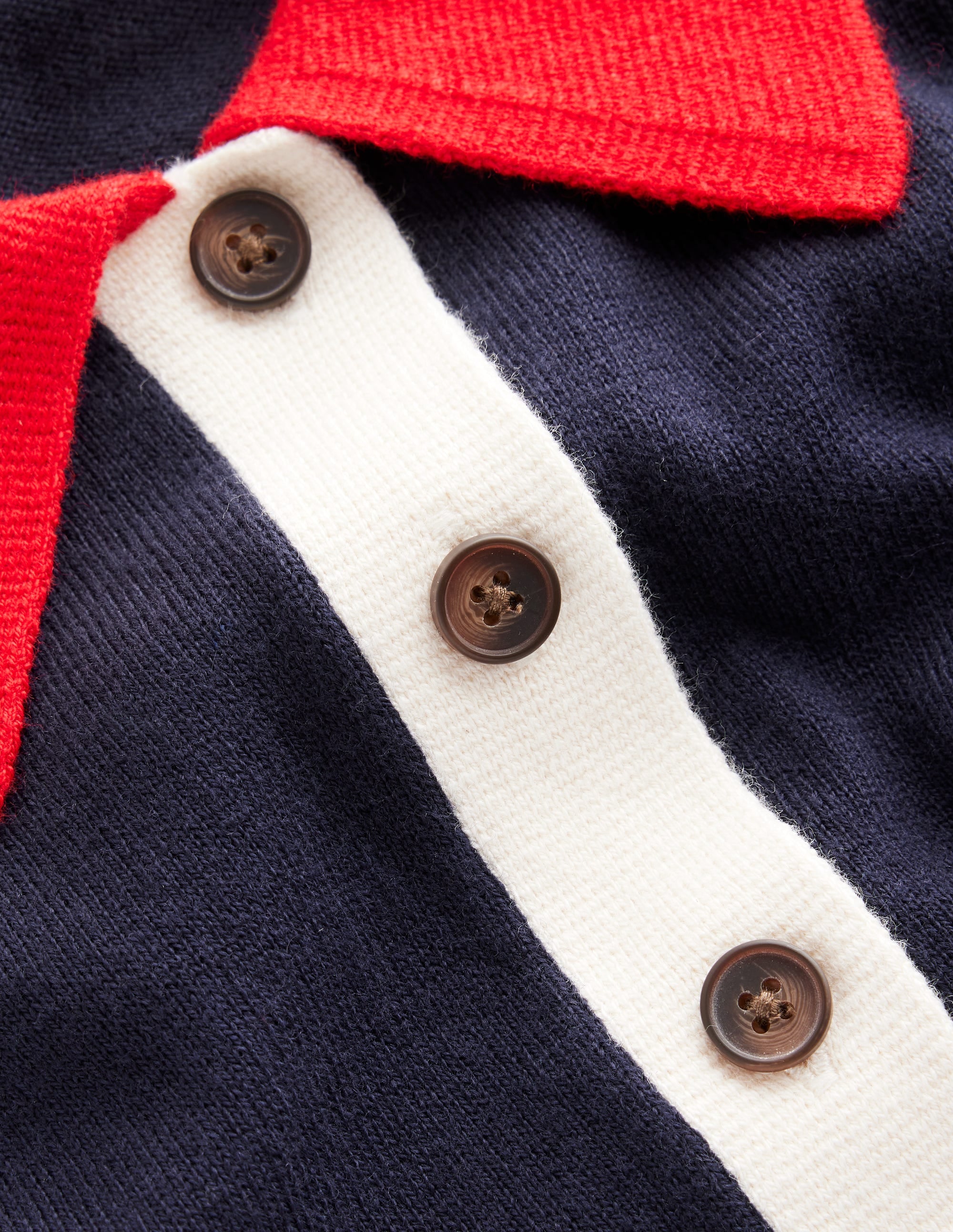 Estelle Henley-Pullover-Aqua Marine Marl - Image 7