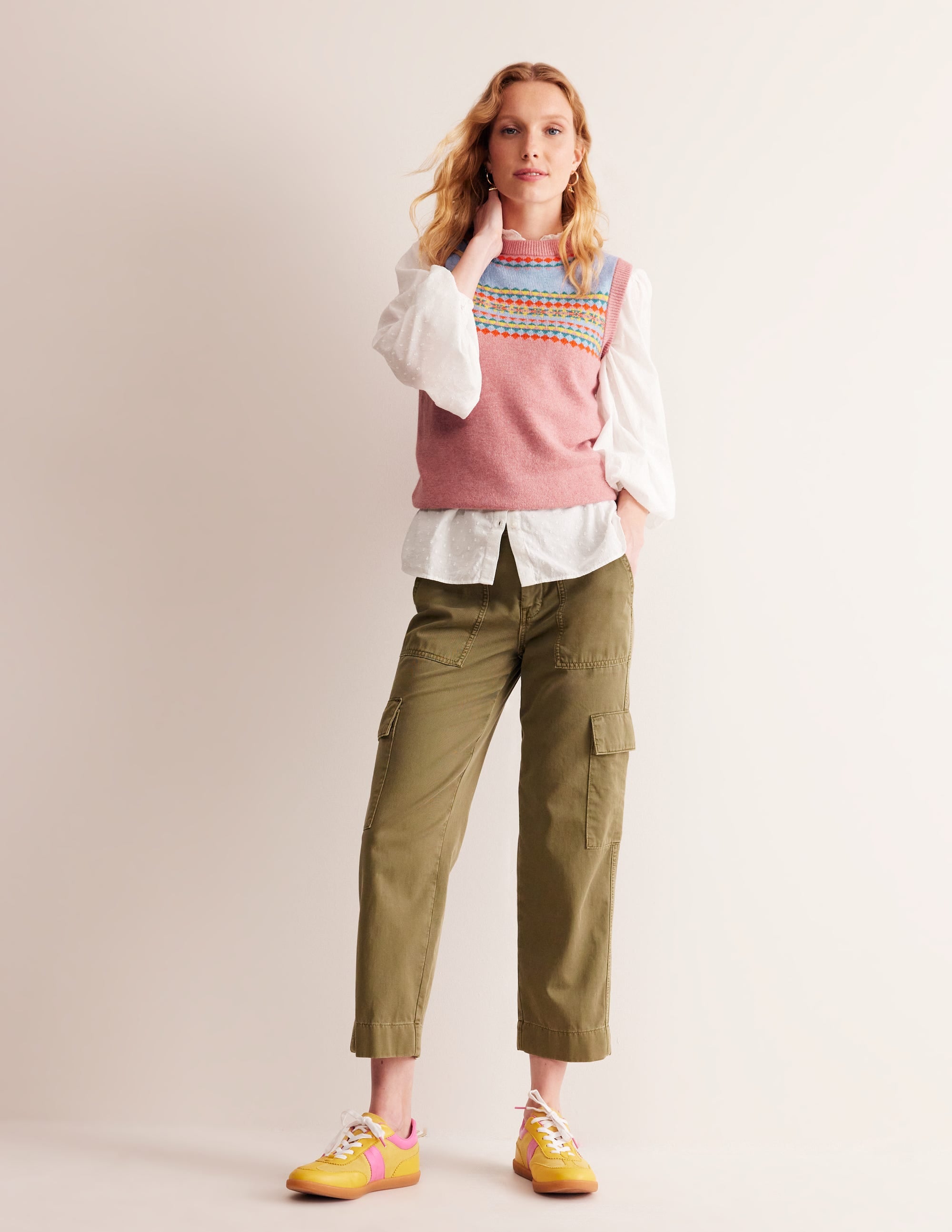 Edie Fair-Isle-Top-Rosa Fair-Isle - Image 6