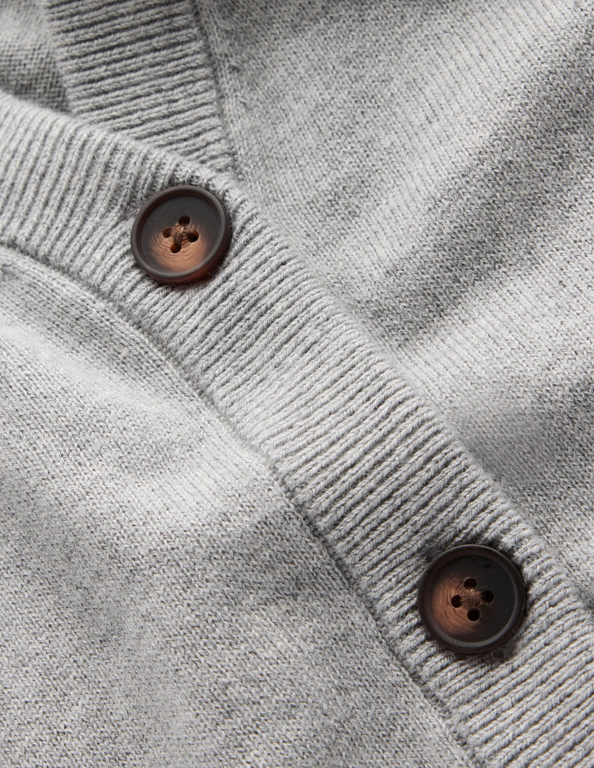 Annie Cardigan-Blaugrau Meliert-6