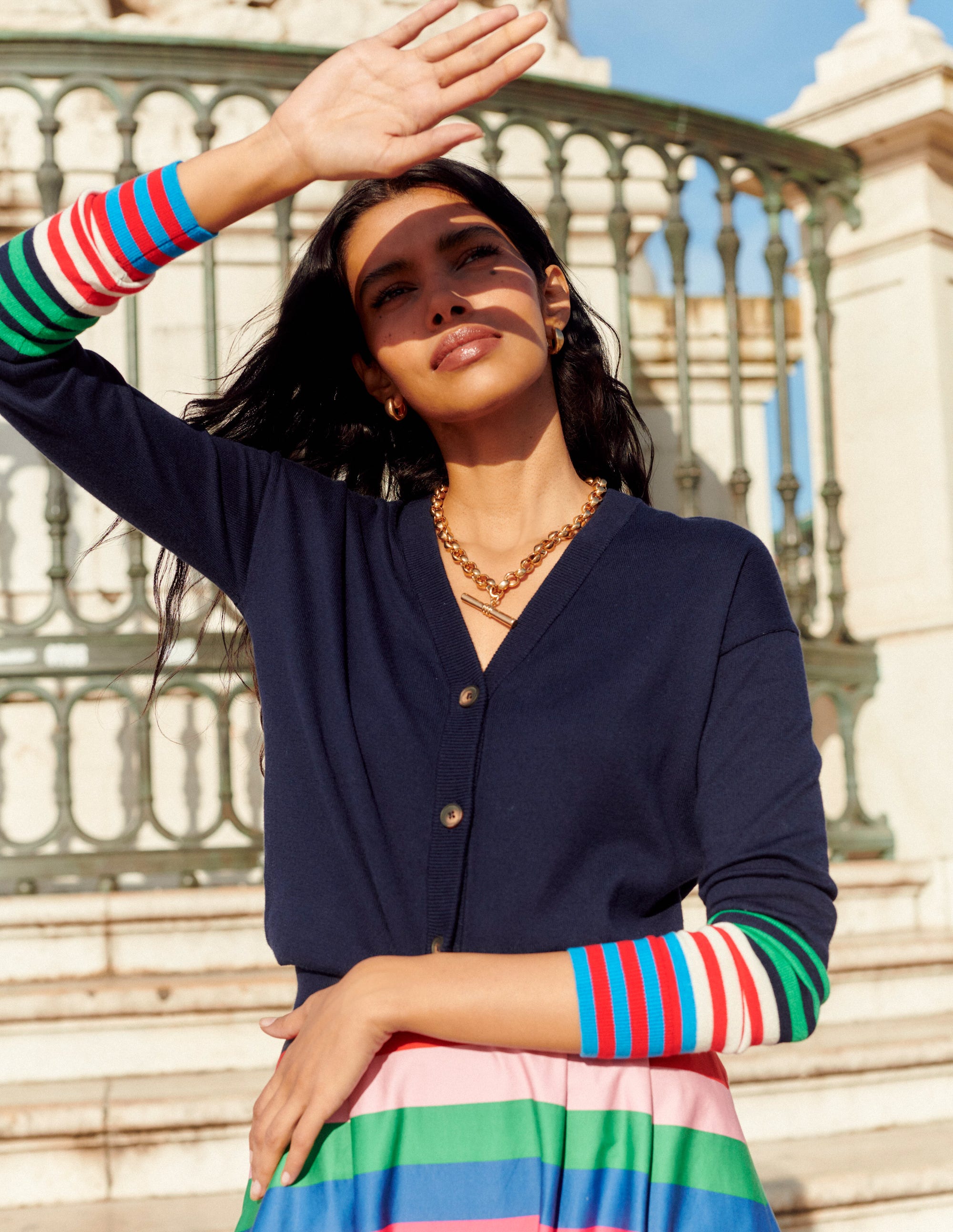 Annie Cardigan-Navy - Image 5