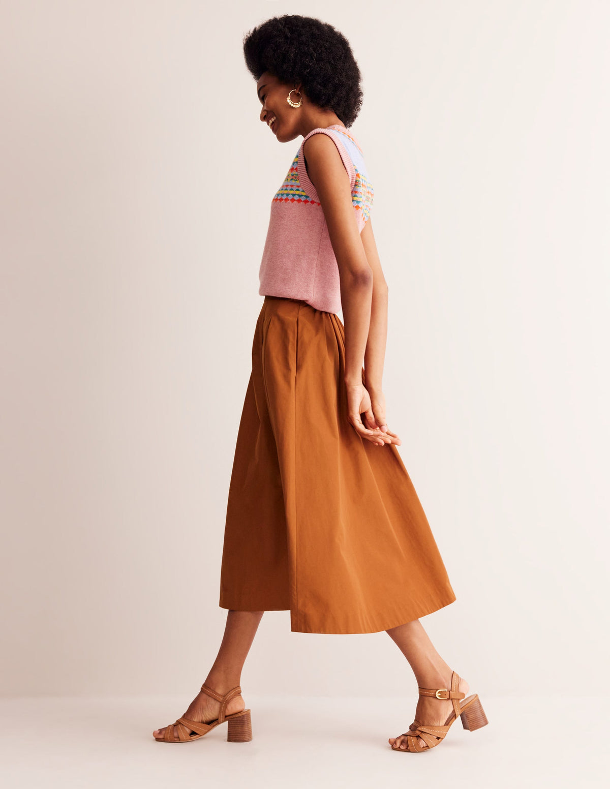 Isabella Midirock aus Taft-Ocker - Image 1