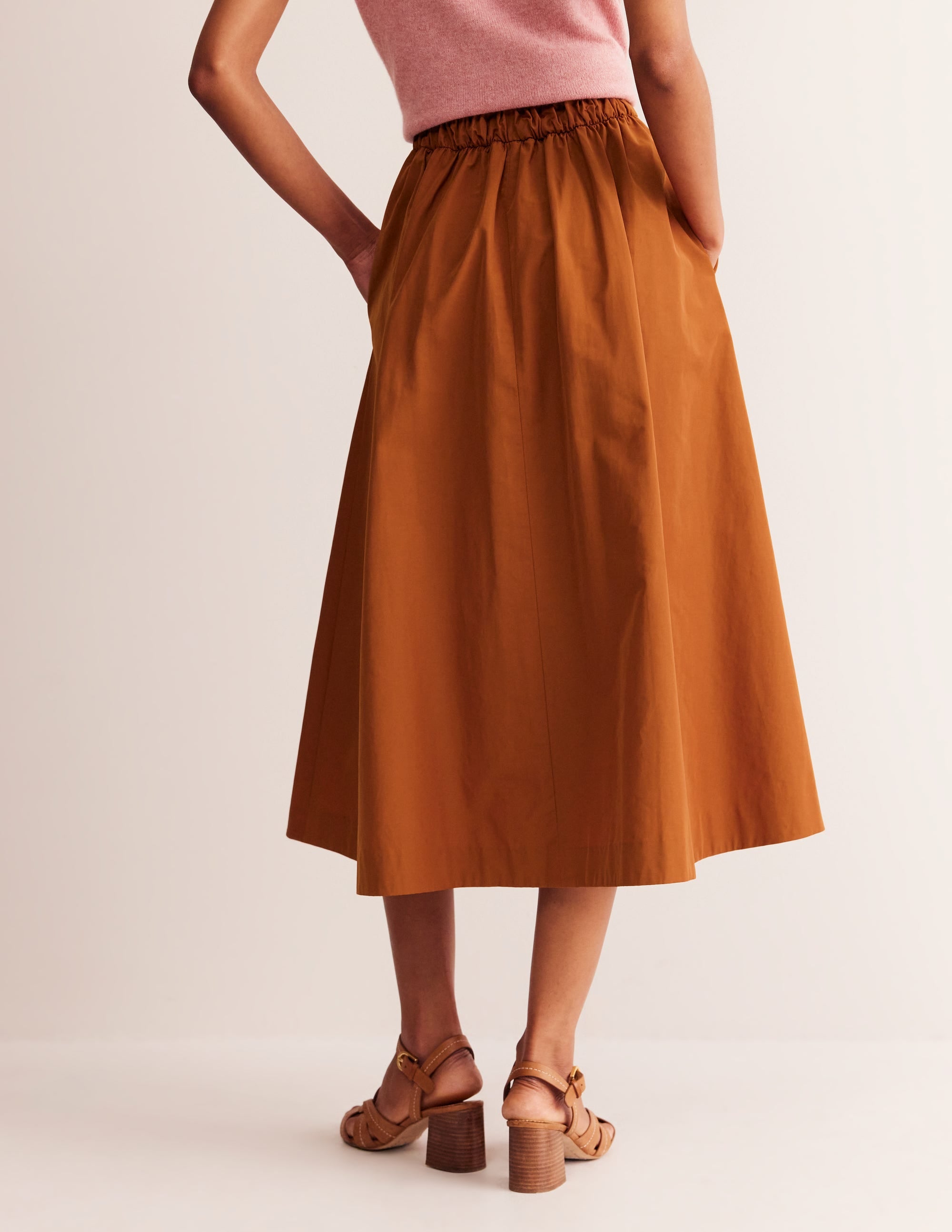Isabella Midirock aus Taft-Ocker - Image 3