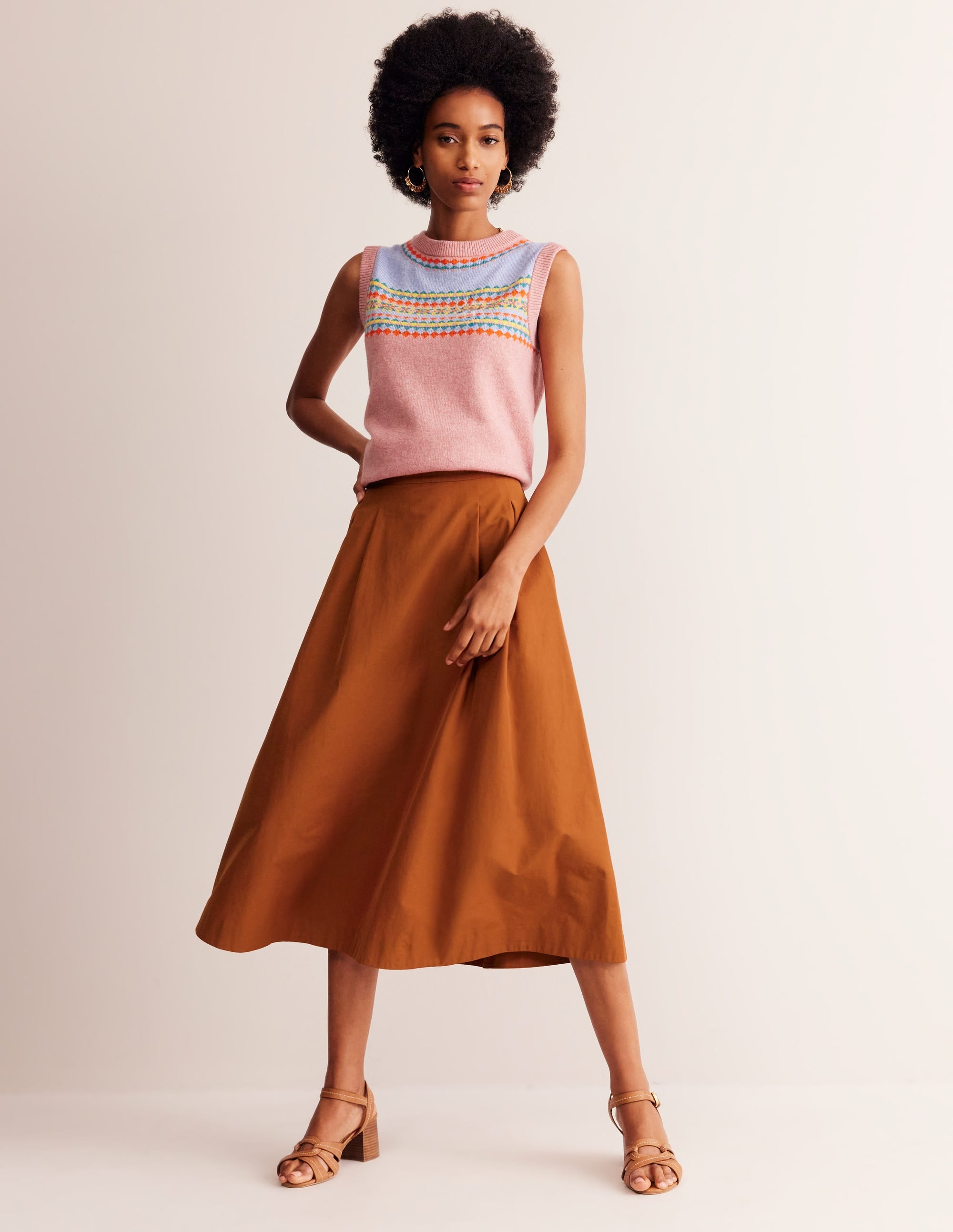 Isabella Midirock aus Taft-Ocker - Image 4