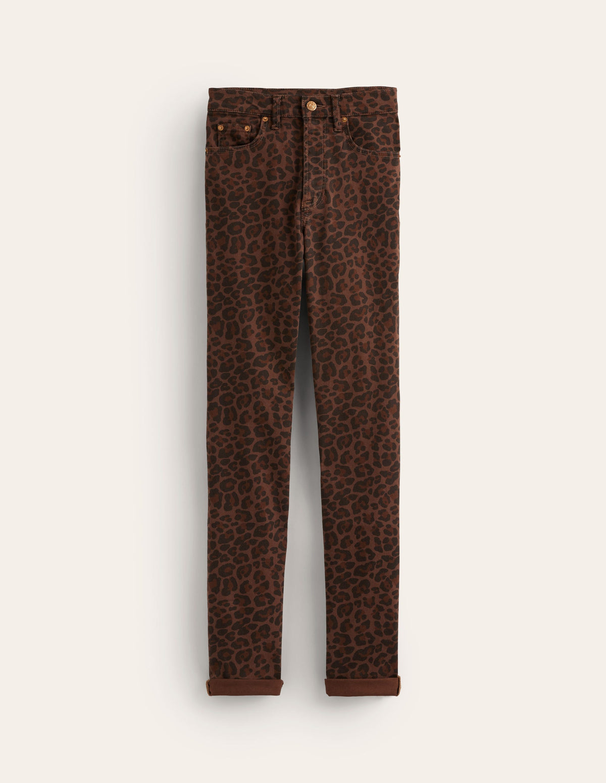 Girlfriend-Jeans-Mohair, Leopardenmuster - Image 5