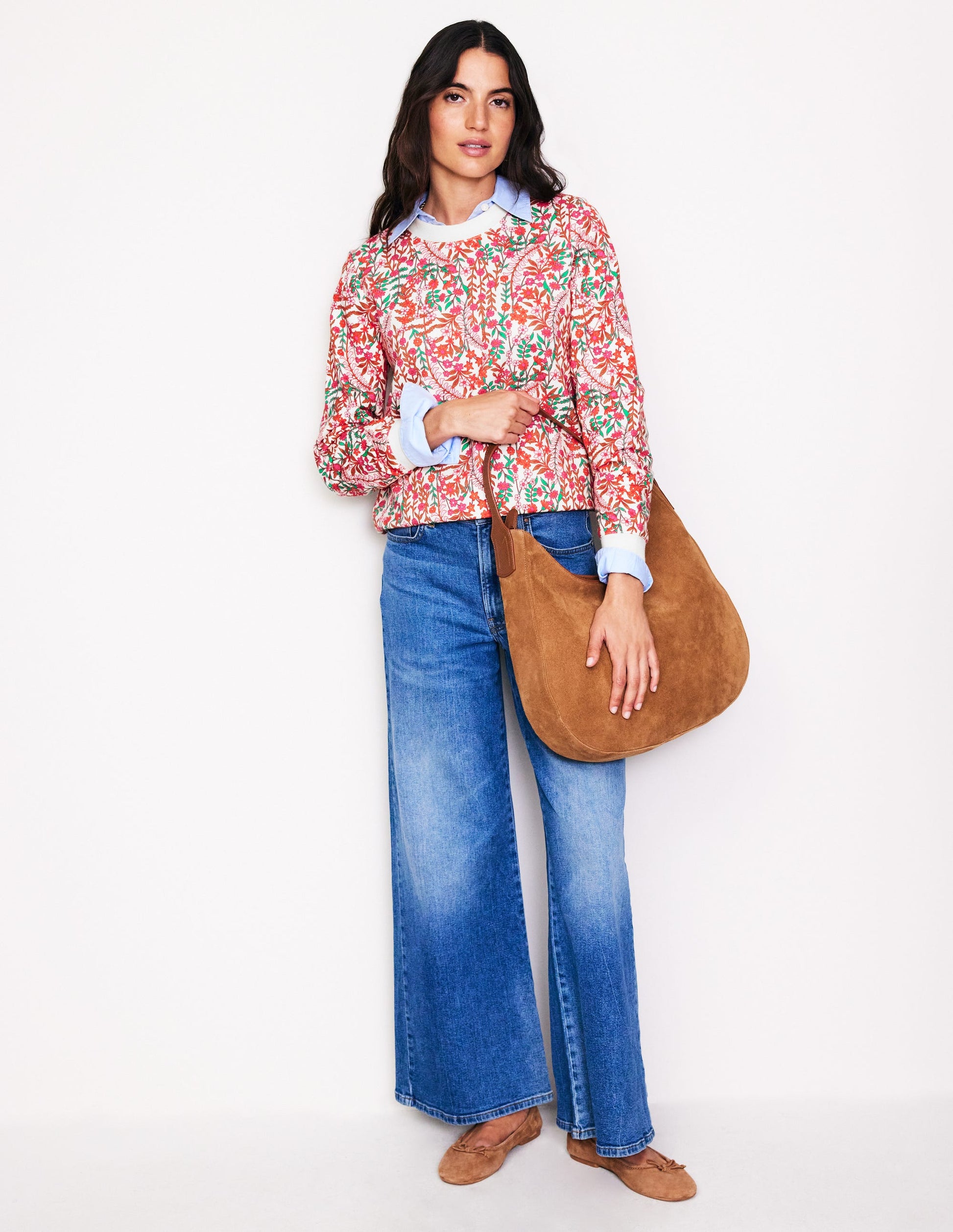 Hannah Sweatshirt mit Print-Bunt, Laubknospe-4