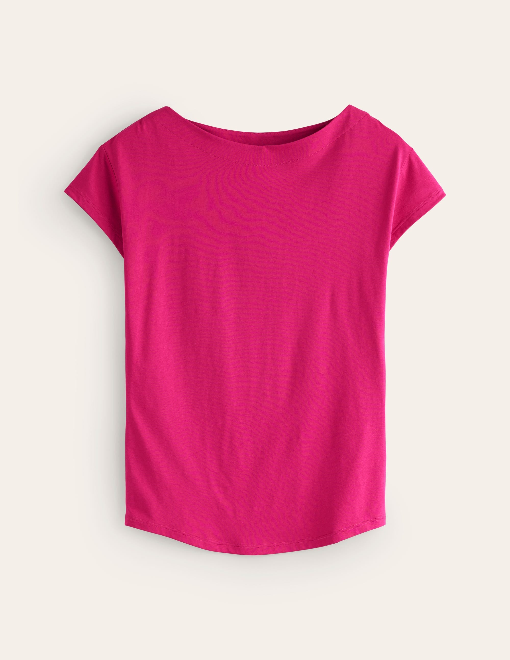 T-shirt à col bateau ultra-doux-Confiture à la cerise - Image 5