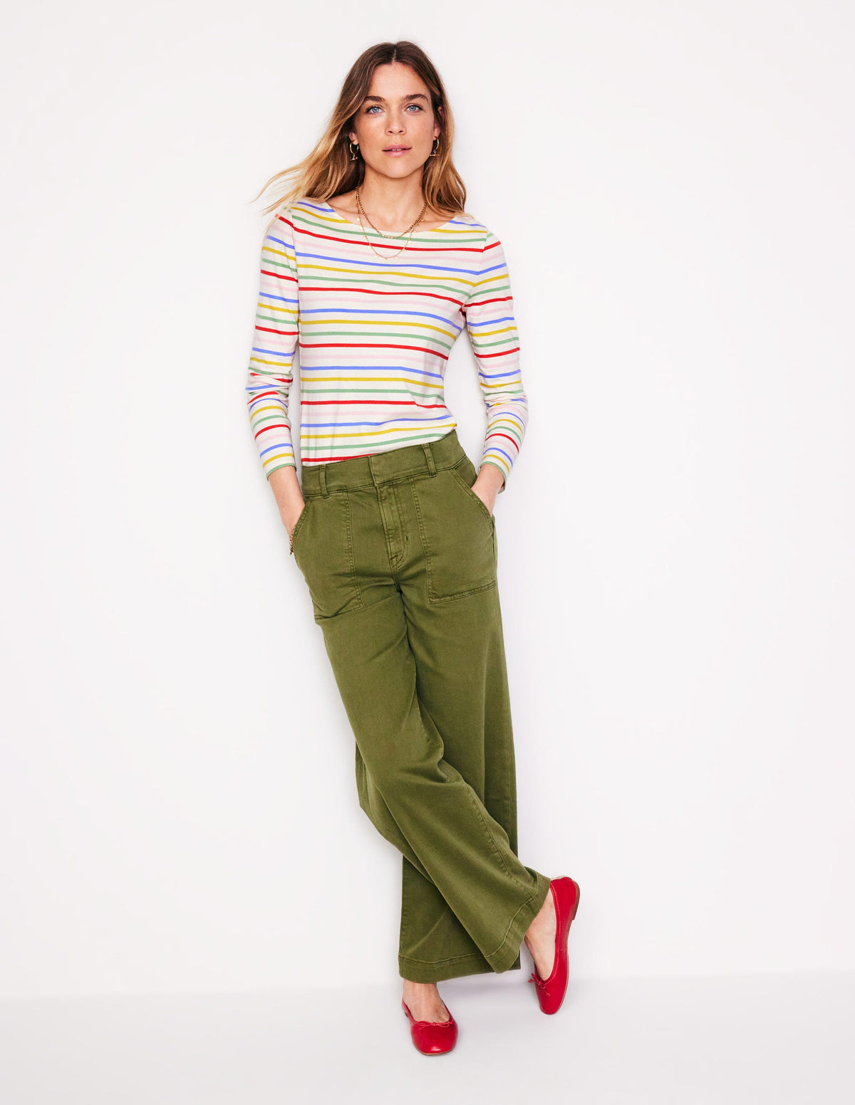 Ella Long Sleeve Breton-Soft Rainbow-4