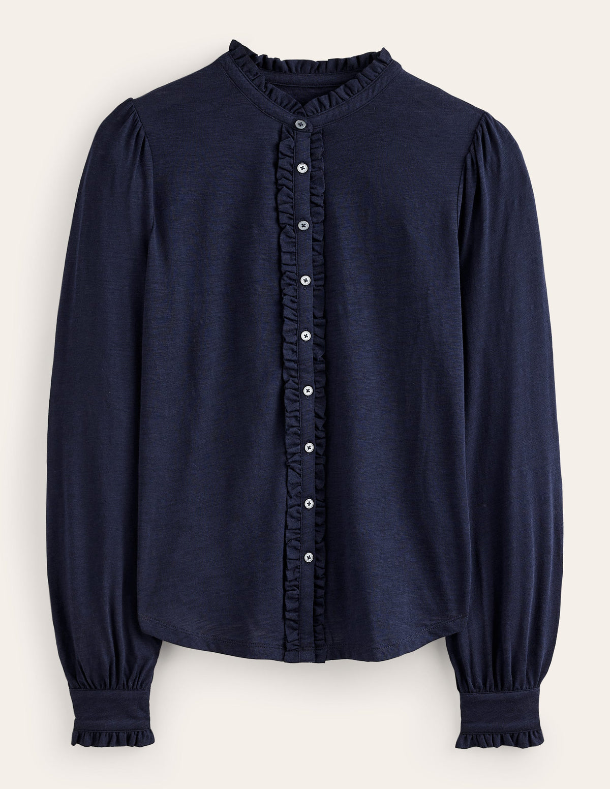 Caroline Jersey-Hemd-Aqua Marine Marl - Image 5
