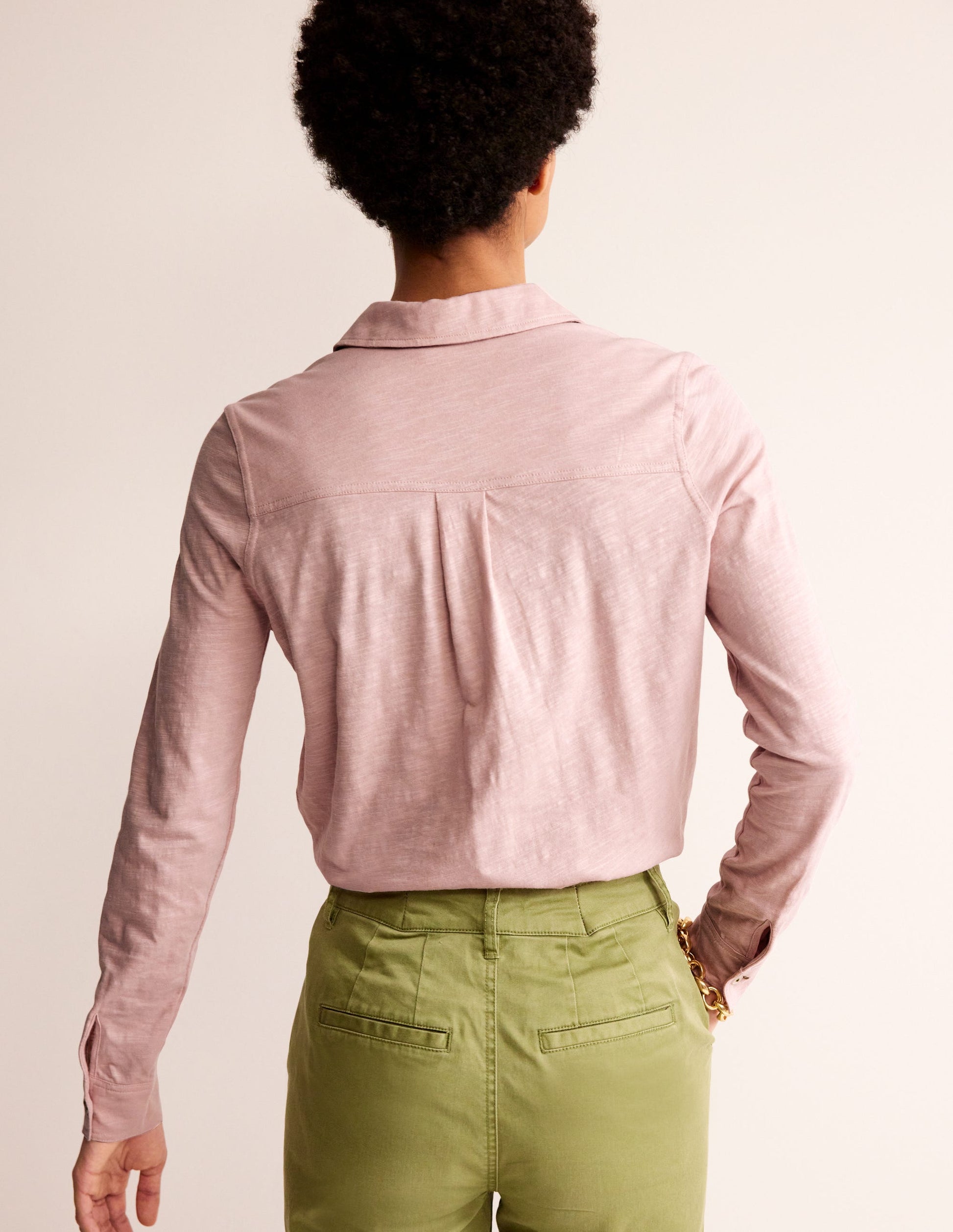 Chemise Amelia en jersey-Milchshake-3