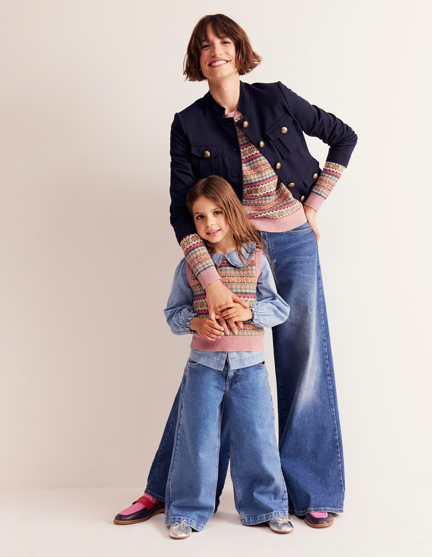 Ponte-Jacke im Militärstil-Aqua Marine Marl - Image 6