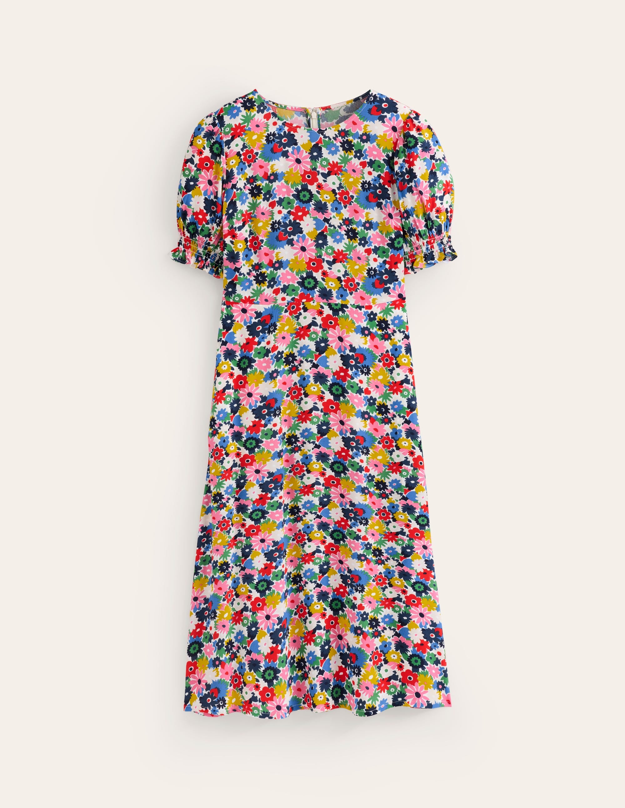 Corinne Midi-Teekleid-Bunt, Malkasten Blümchen - Image 5