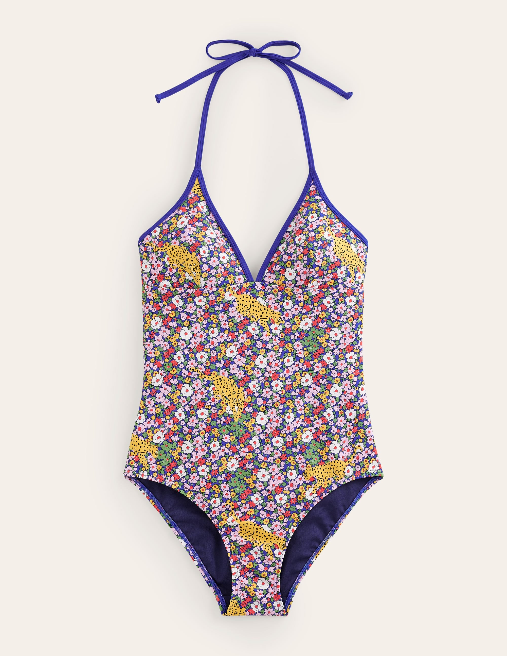 Como String  Swimsuit-Multi, Leopard Bud - Image 5