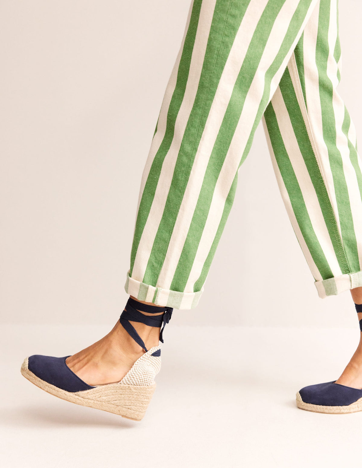 Cassie Espadrilles mit Keilabsatz-Aqua Marine Marl - Image 1
