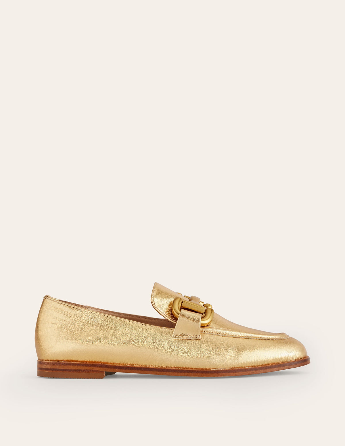 Mocassins Iris à mors-Cuir doré - Image 2