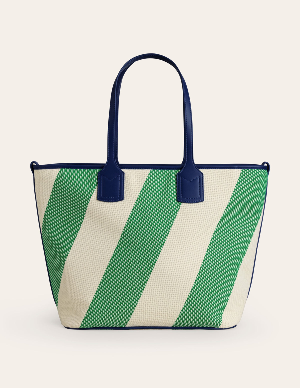 Trapez-Tasche-Grün Streifen - Image 2
