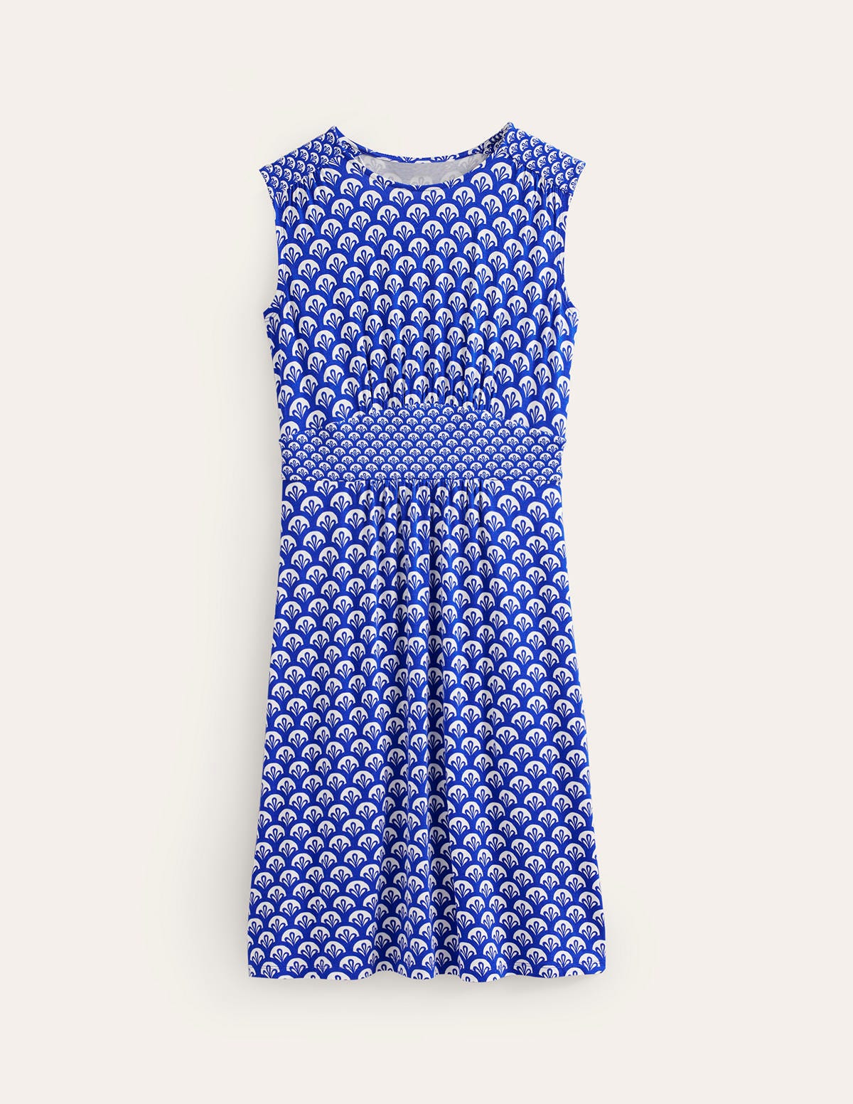 Thea Ärmelloses Kurzkleid-Surf The Web, Laub Geo - Image 5